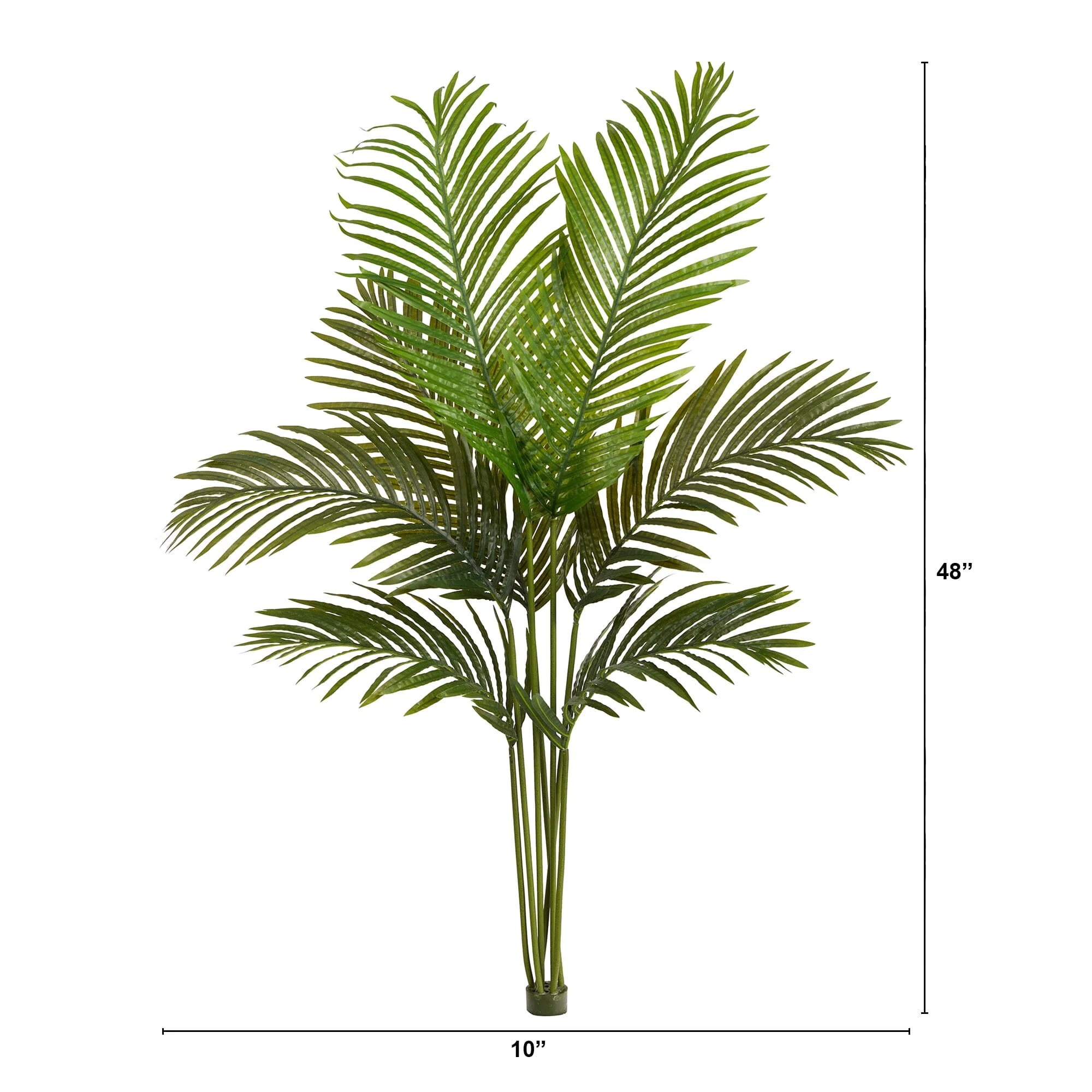 4’ Artificial Paradise Palm Tree (No Pot) - Image 3