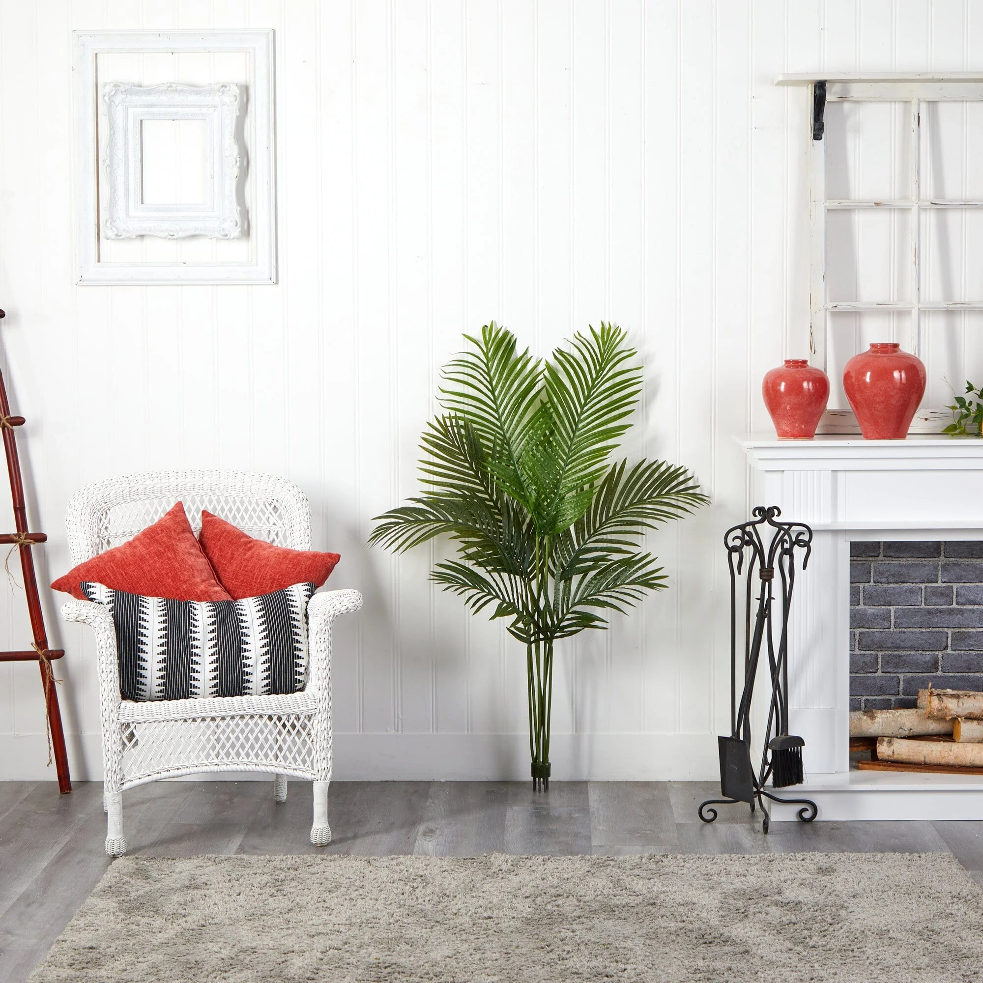 4’ Artificial Paradise Palm Tree (No Pot) - Image 4