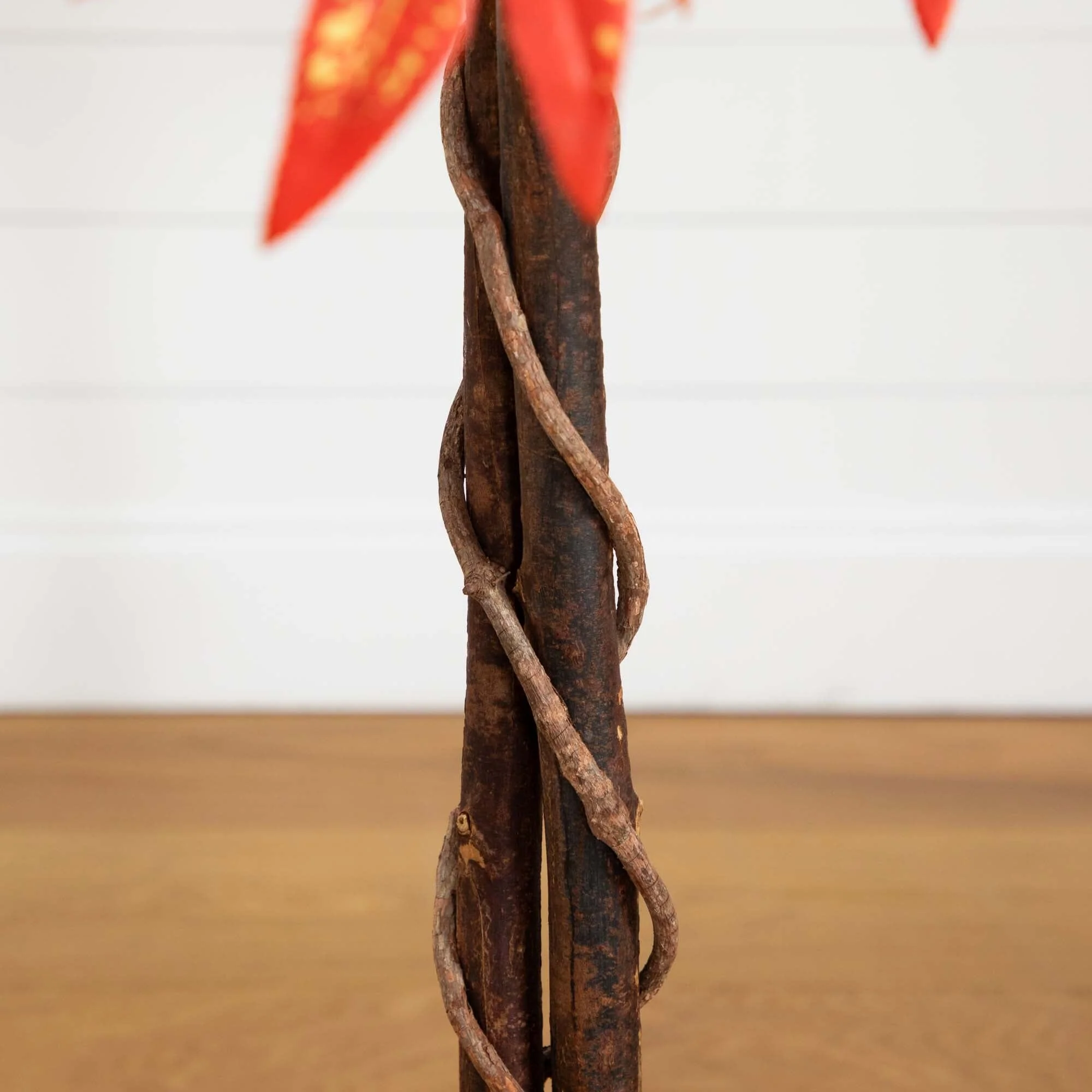 4’ Autumn Vibrant Maple Artificial Fall Tree - Image 5