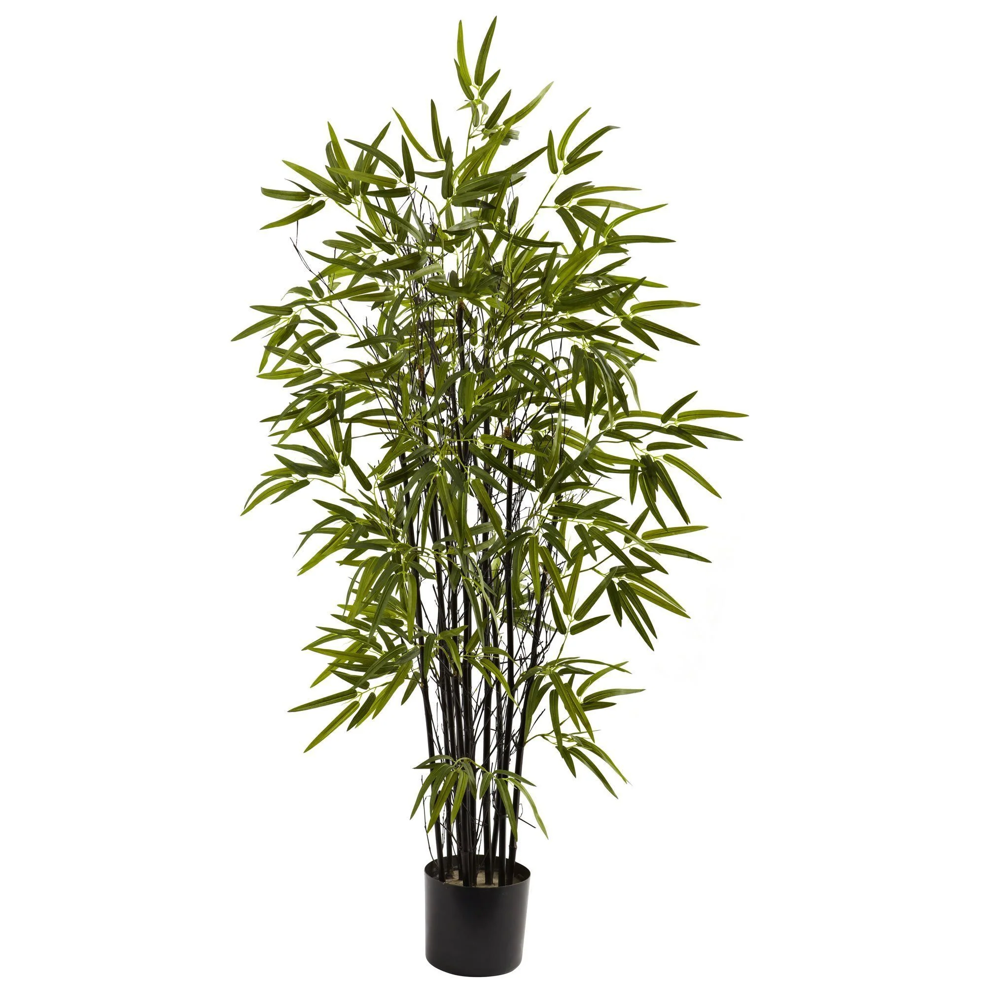 4’ Black Bamboo Tree - Image 4