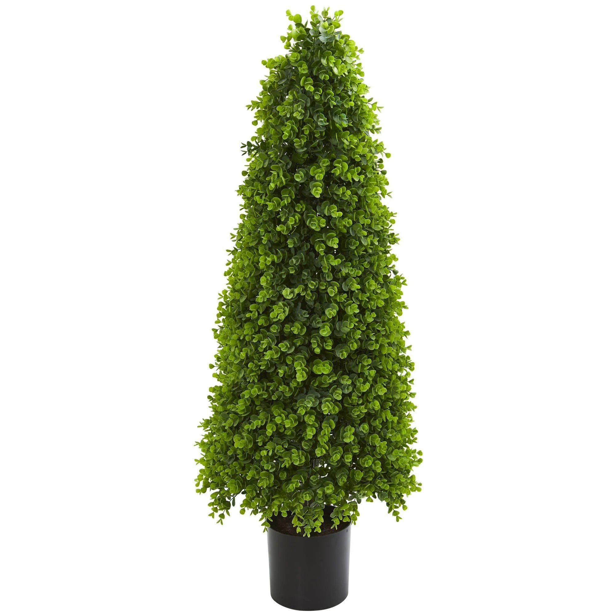 4’ Eucalyptus Topiary Artificial Tree (Indoor/Outdoor)