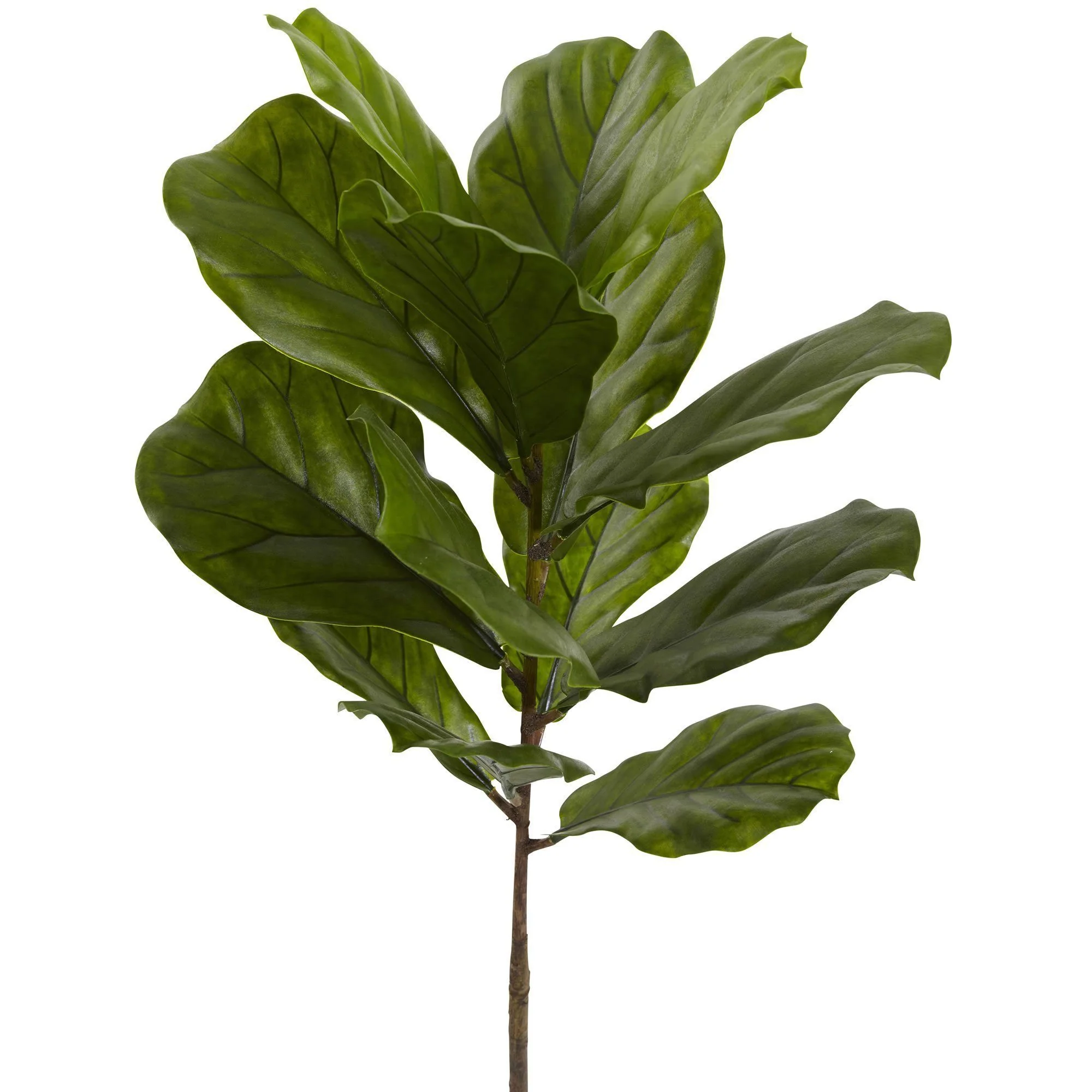 4’ Fiddle Leaf Tree UV Resistant (Indoor/Outdoor) - Image 4