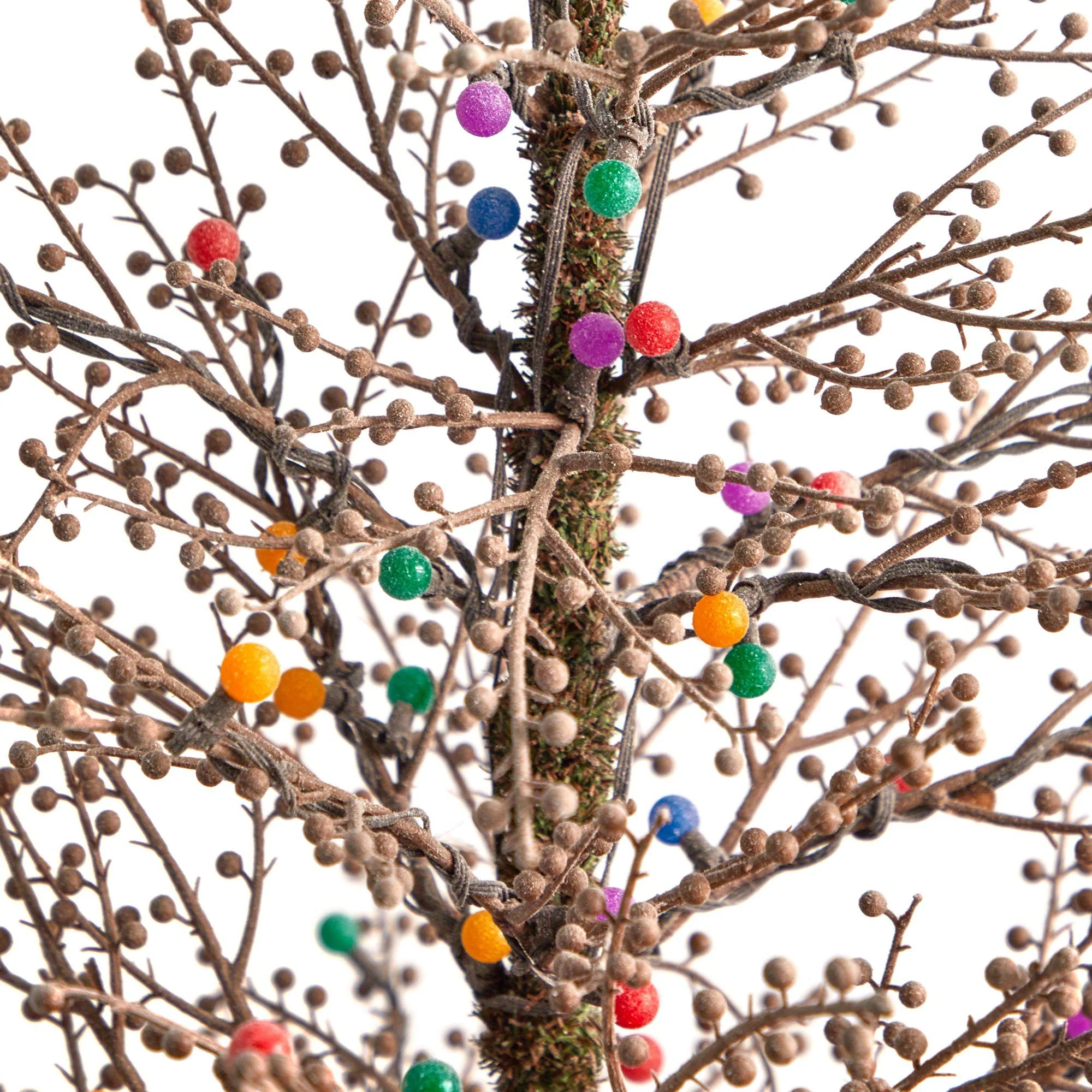 4’ Frosted Berry Twig Artificial Christmas Tree - Image 5