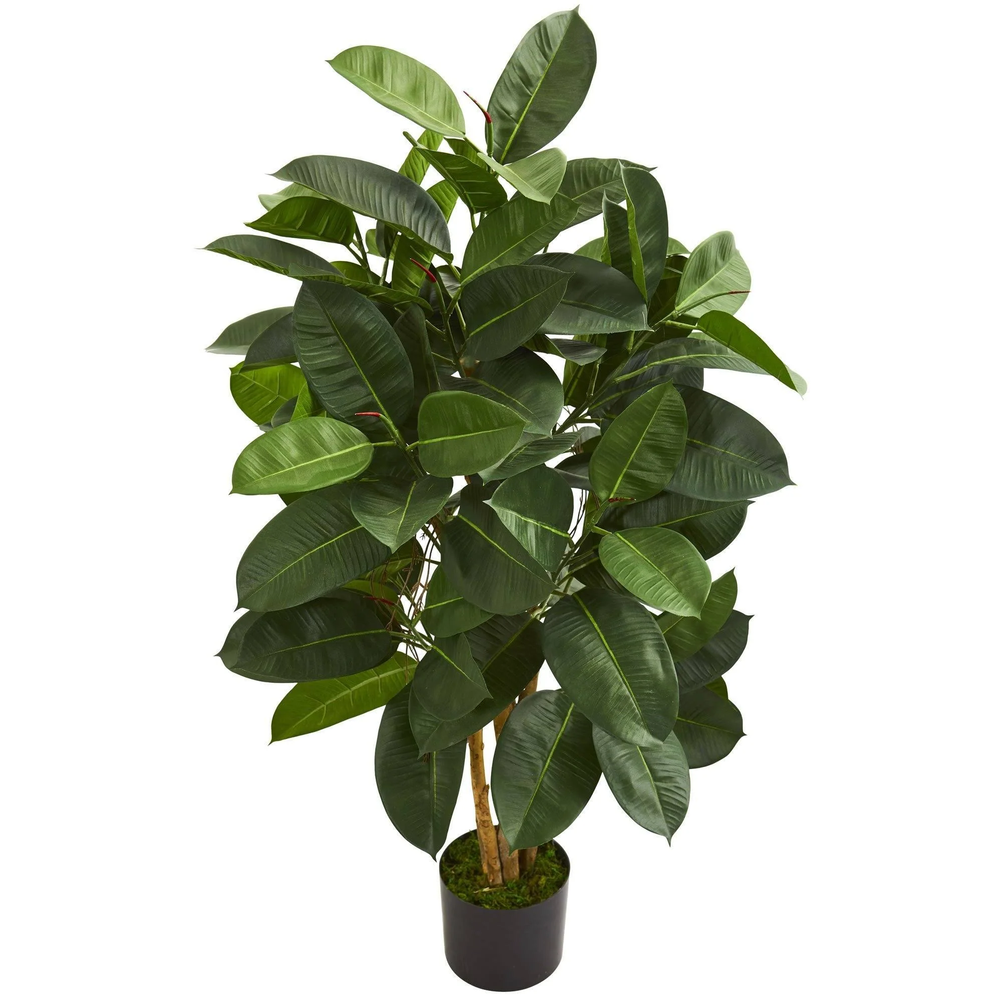 4’ Oak Ficus Artificial Tree - Image 3