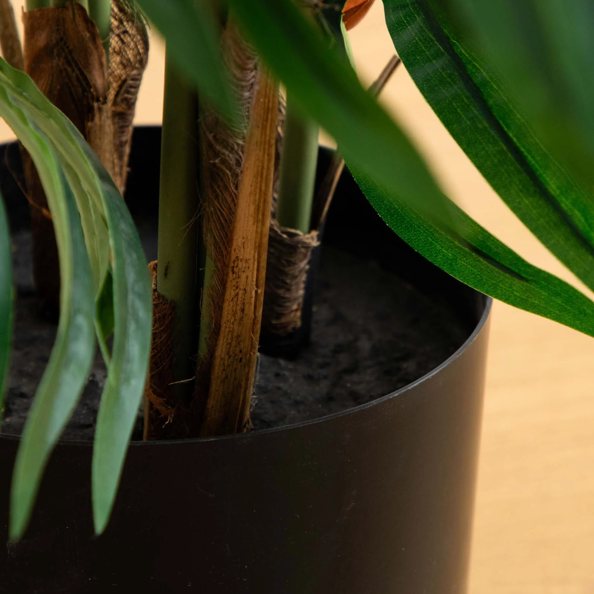 4’ Paradise Palm Artificial Tree in Nursery Planter - Image 3