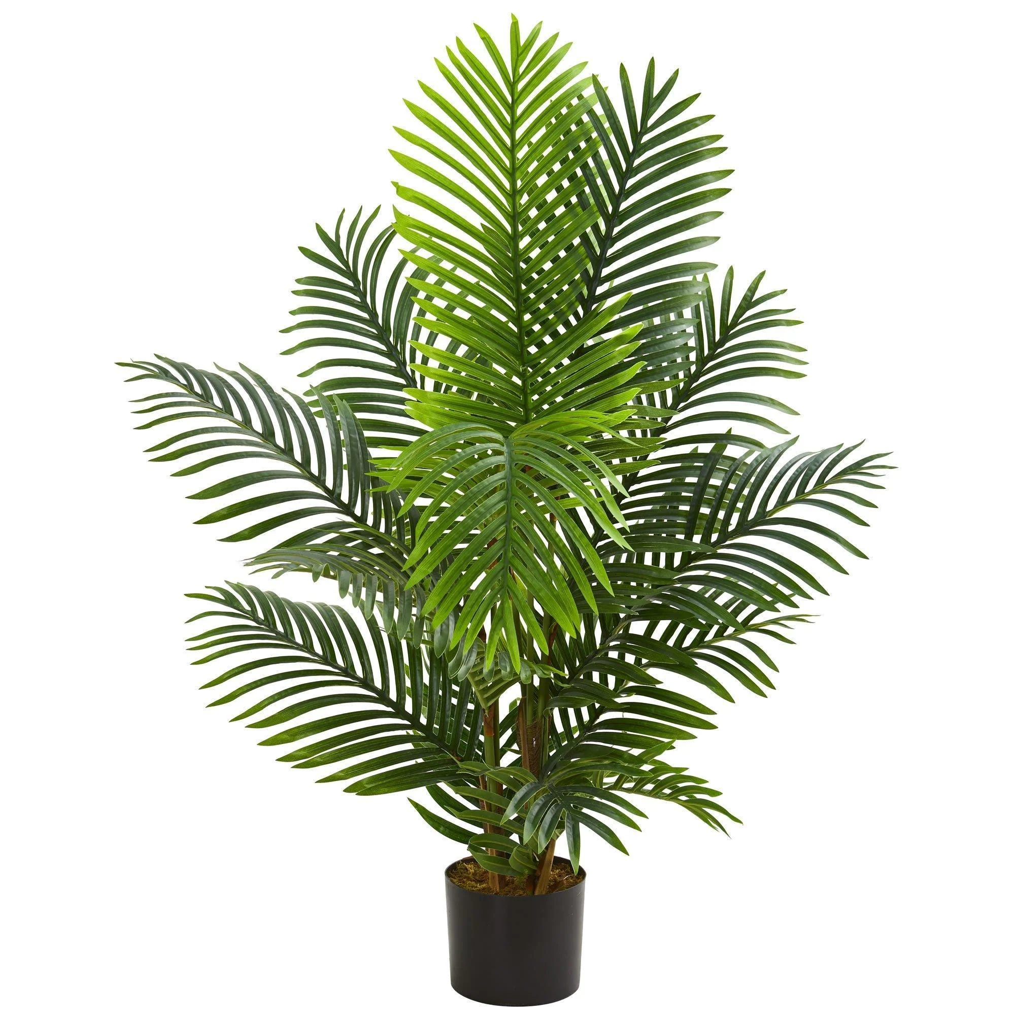 4’ Paradise Palm Artificial Tree in Nursery Planter - Image 4