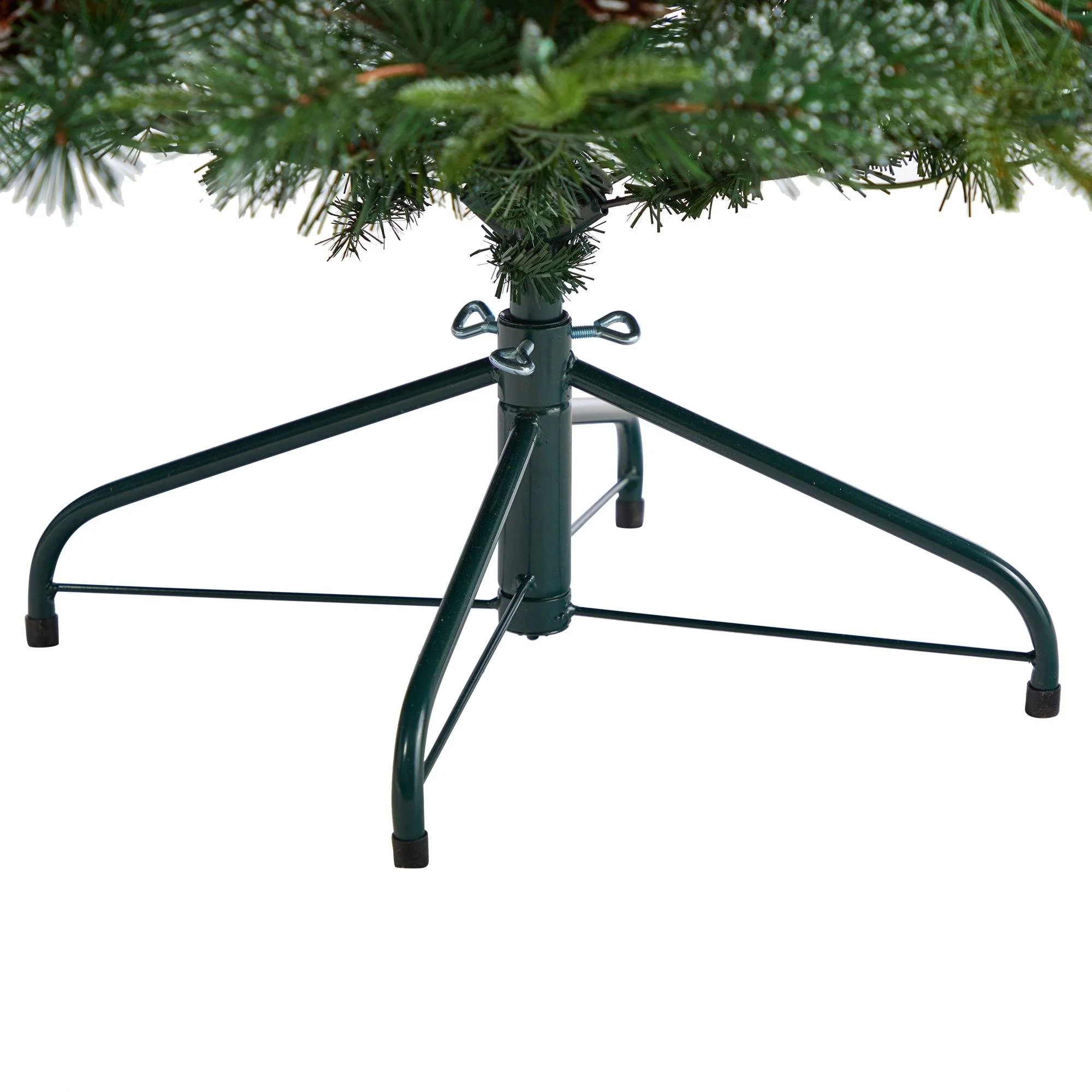 4’ Snowed Tipped Clermont Pine Artificial Christmas Tree - Image 6