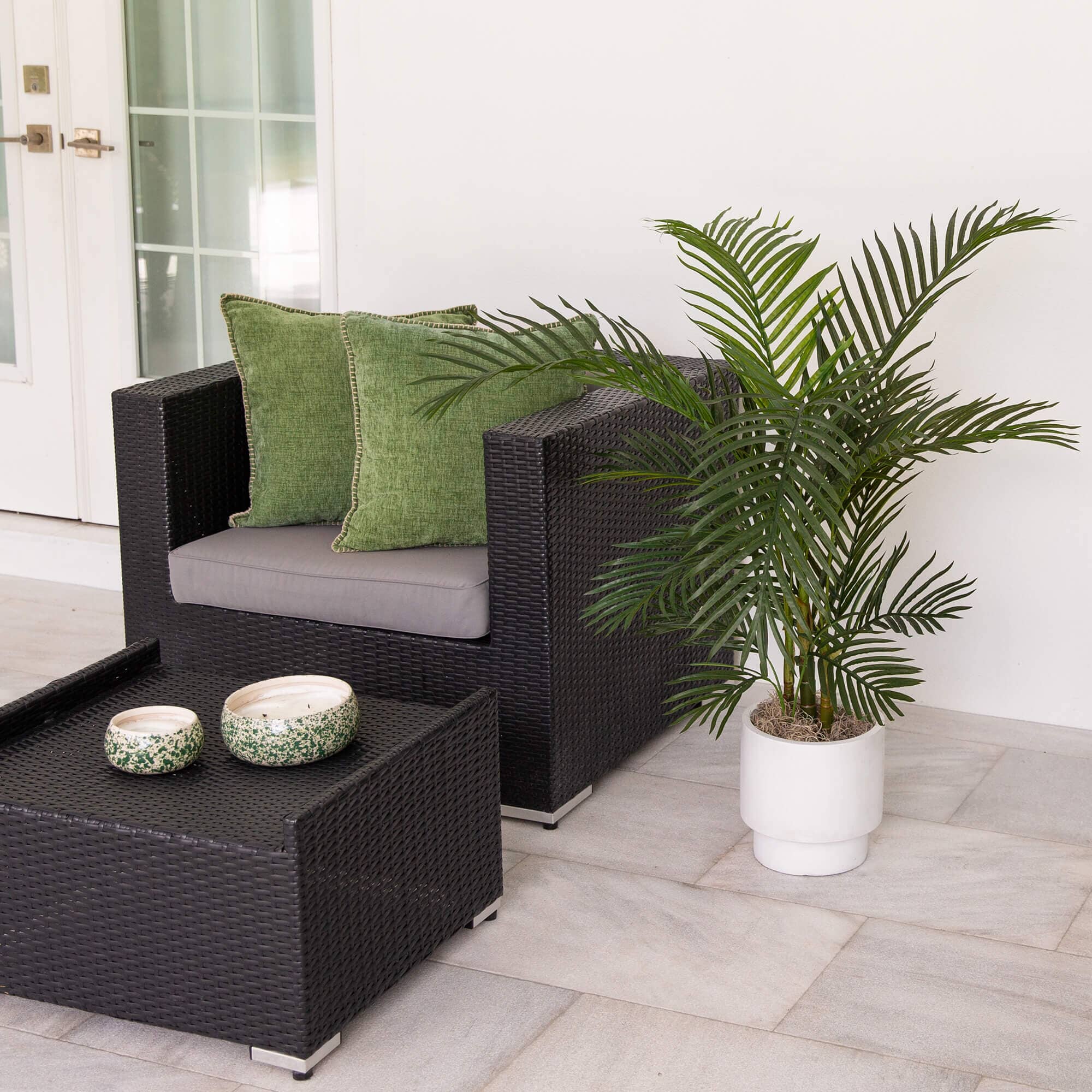 4' UV Resistant Artificial Areca Palm Tree (Indoor/Outdoor) - Image 3