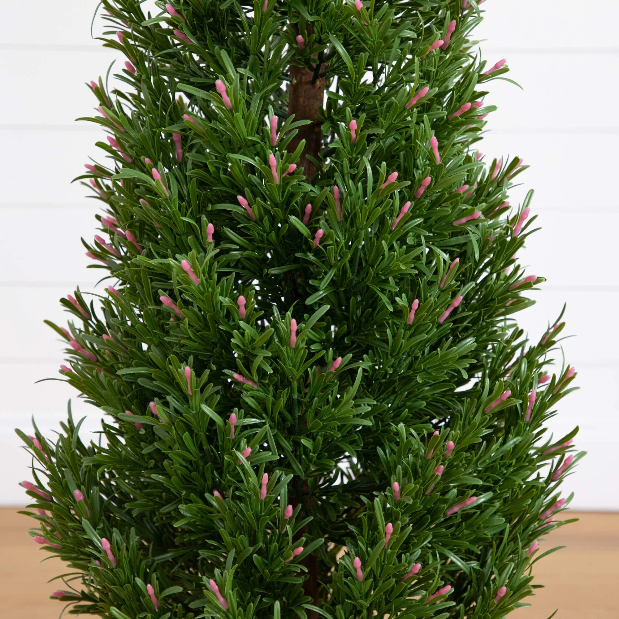 4' UV Resistant Artificial Rosemary Cone Topiary Tree (Indoor/Outdoor) - Image 2
