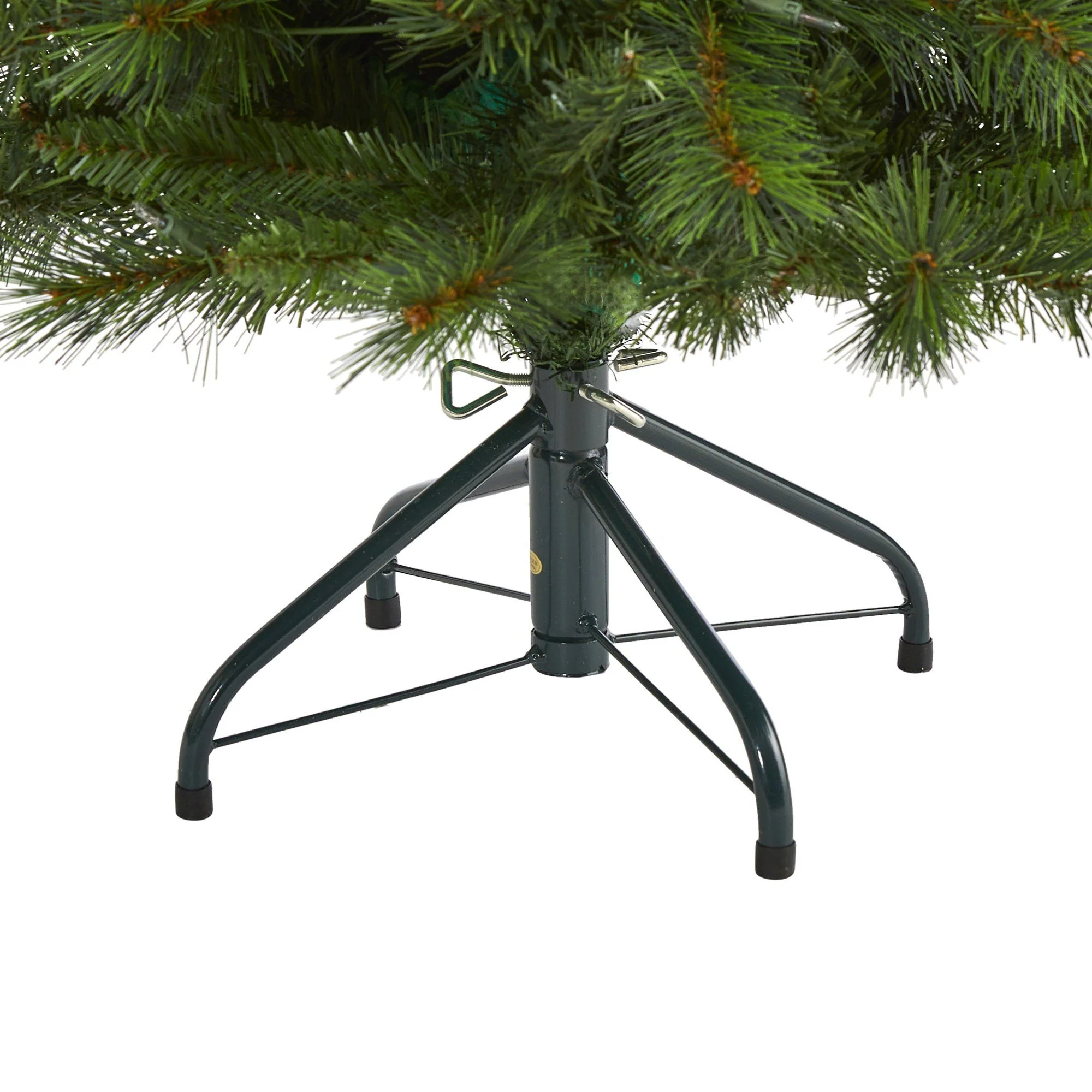 4’ West Virginia Mountain Pine Artificial Christmas Tree with 100 Clear Lights and 322 Bendable Branches - Image 4