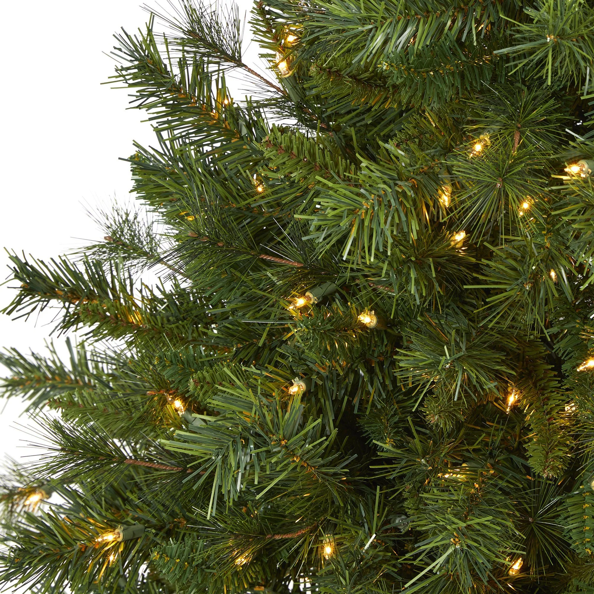 4’ Wyoming Mixed Pine Artificial Christmas Tree with 250 Clear Lights and 462 Bendable Branches - Image 3