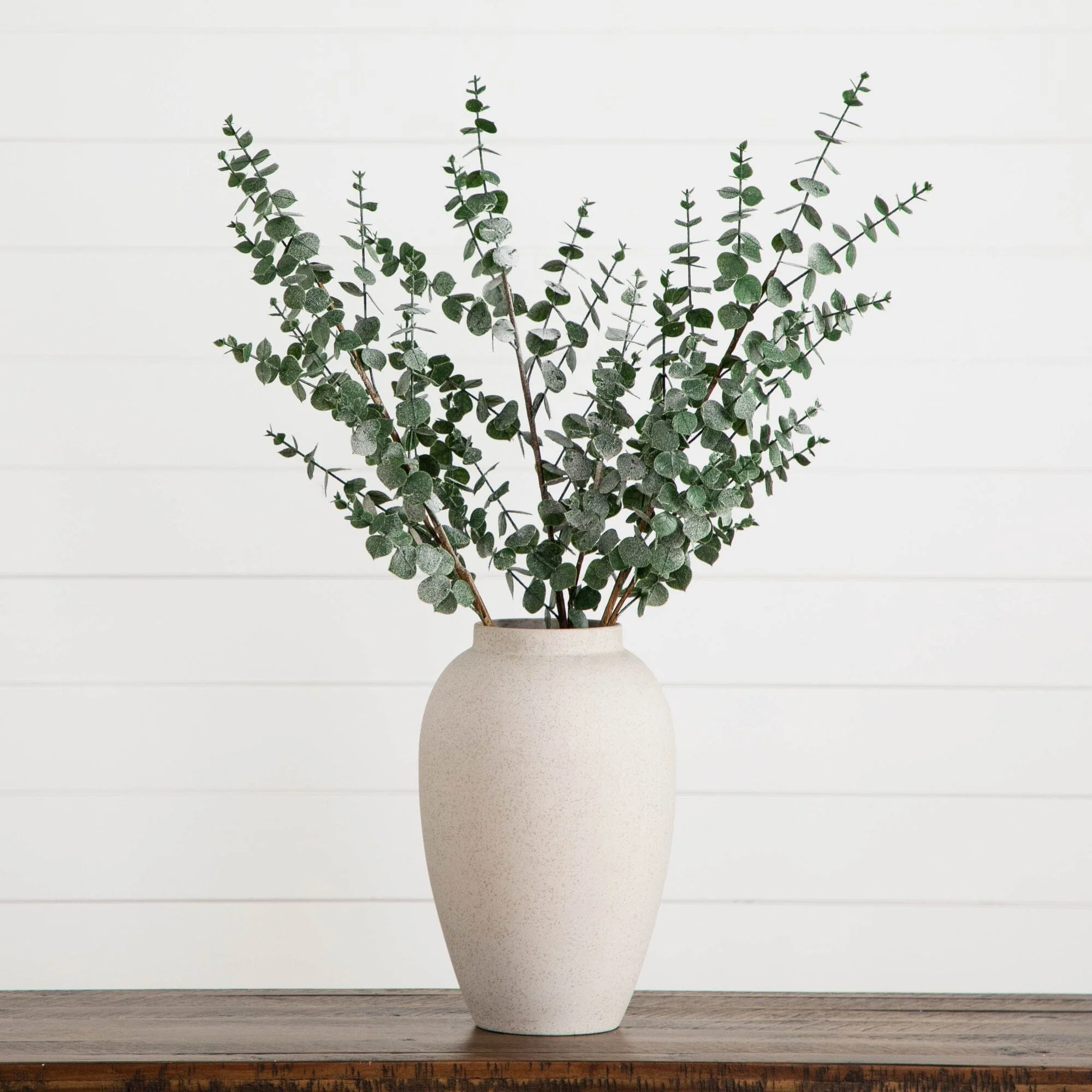 40" Artificial Eucalyptus Stems - Set of 3 - Image 3
