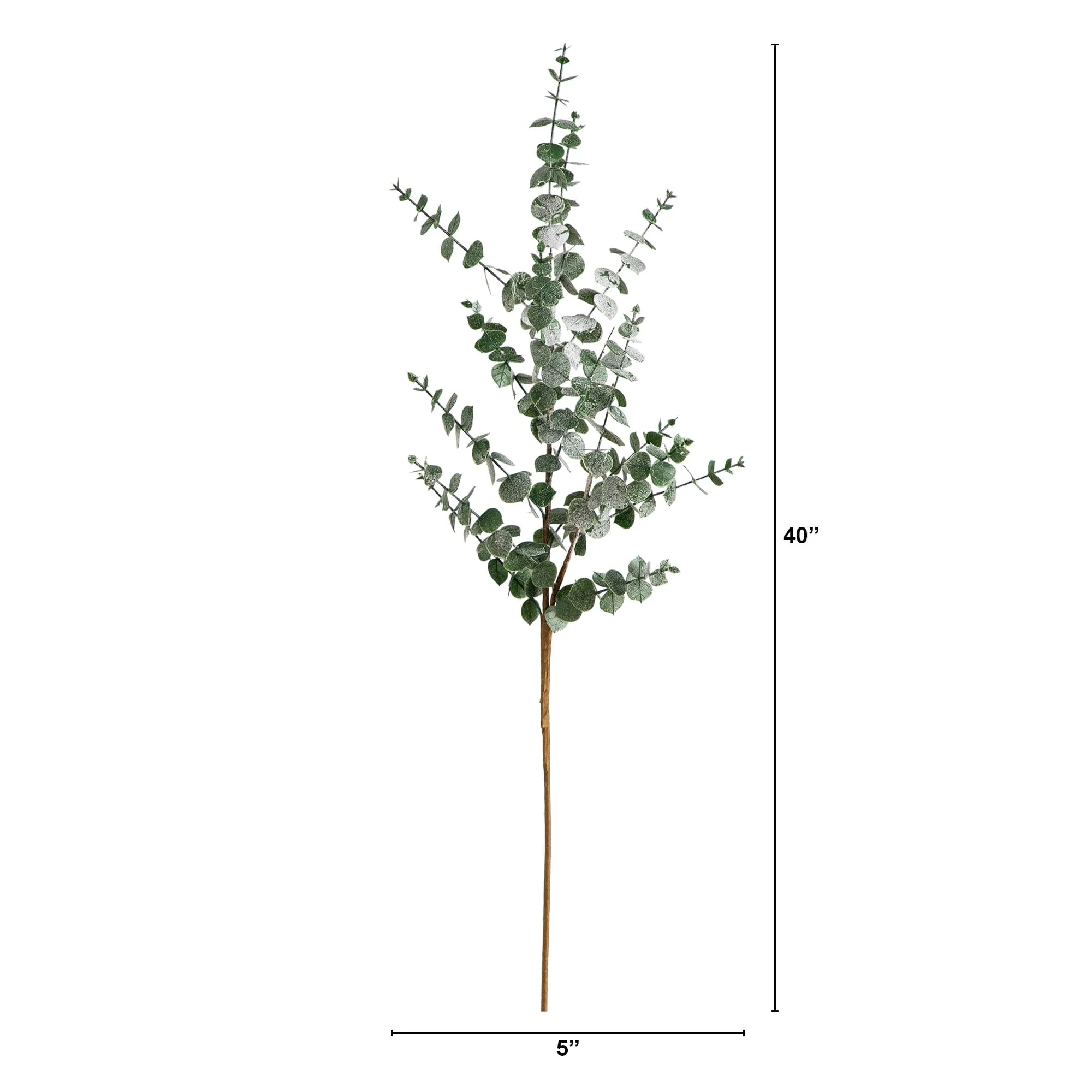40" Artificial Eucalyptus Stems - Set of 3 - Image 5