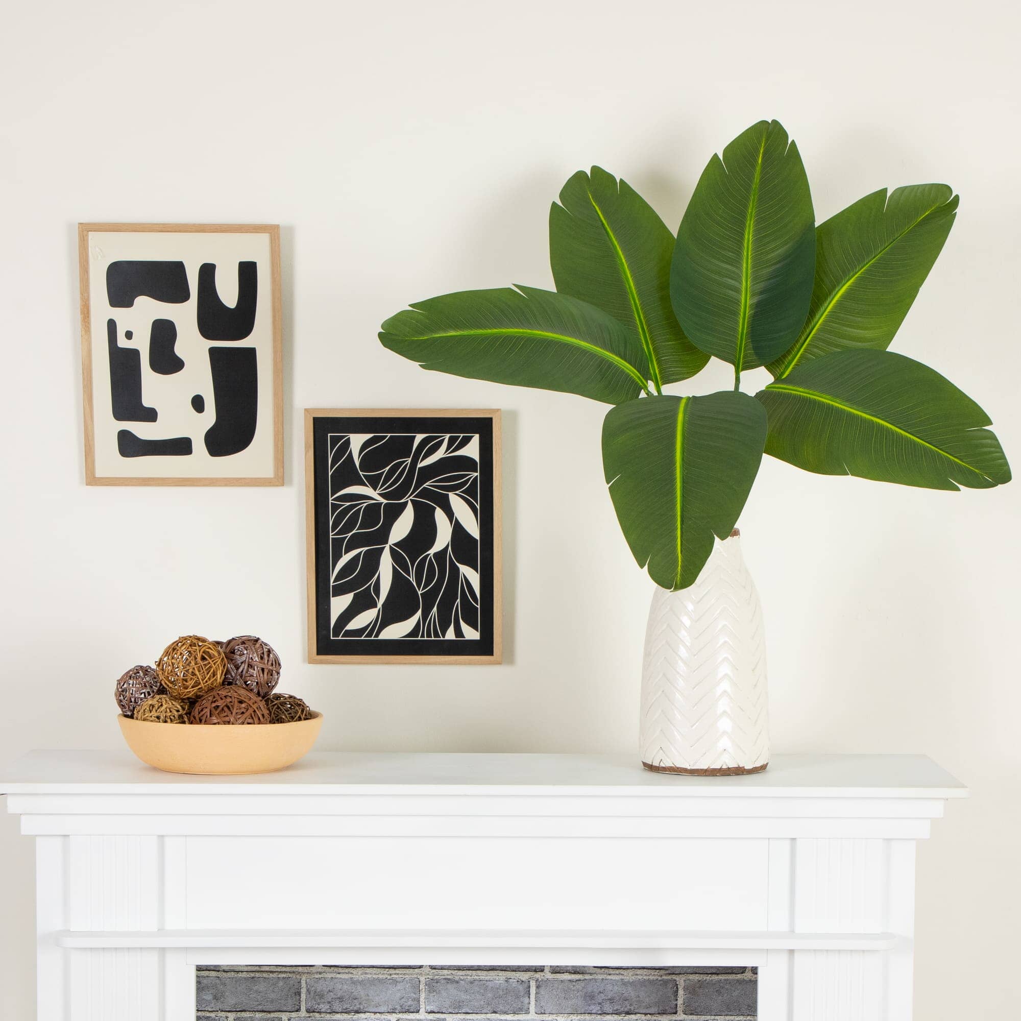 40" Artificial Travelers Palm Stems- Set of 6 - Image 3
