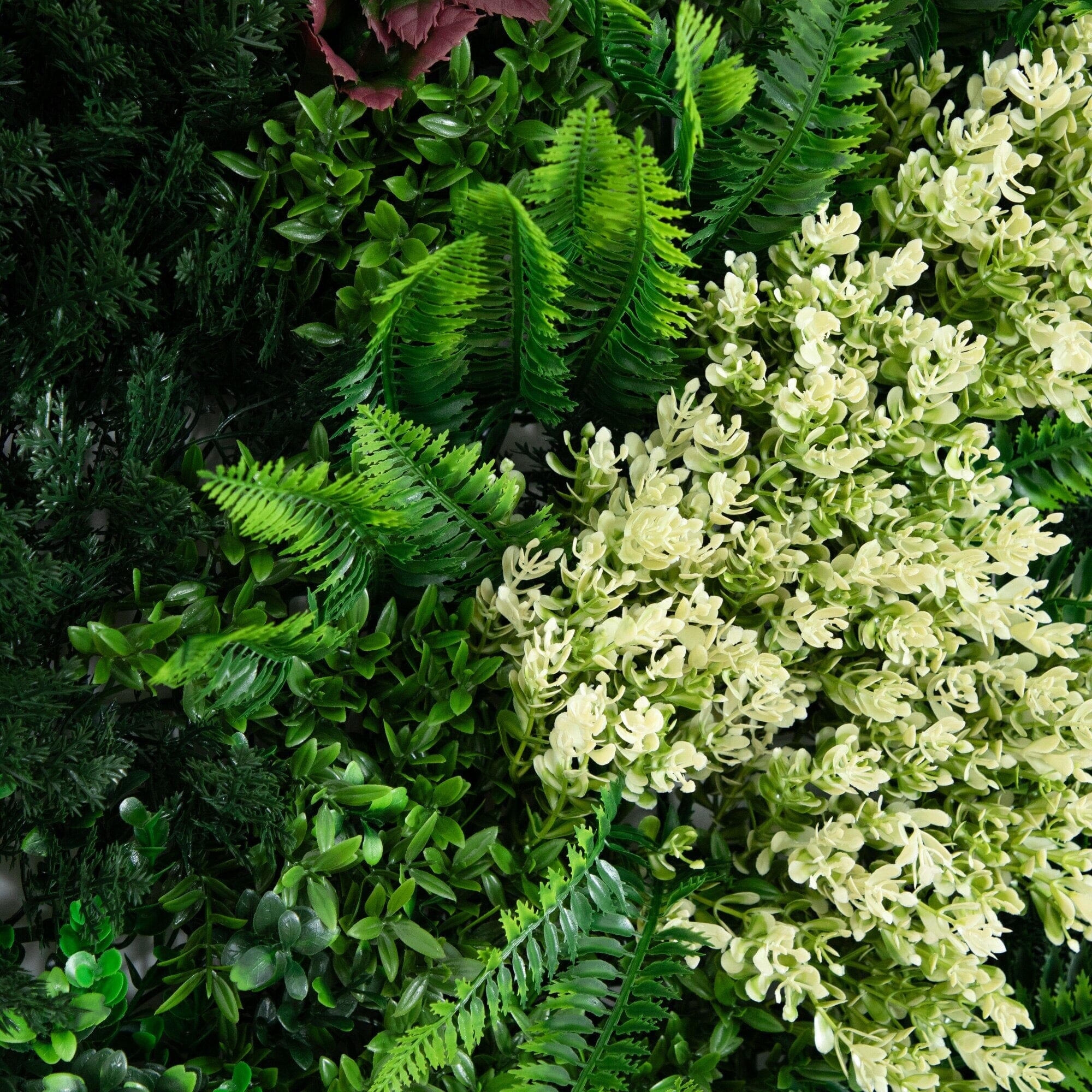 40” x 40” UV Resistant Amazon Rainforest Artificial Living Wall Panel (Indoor/Outdoor) - Image 2