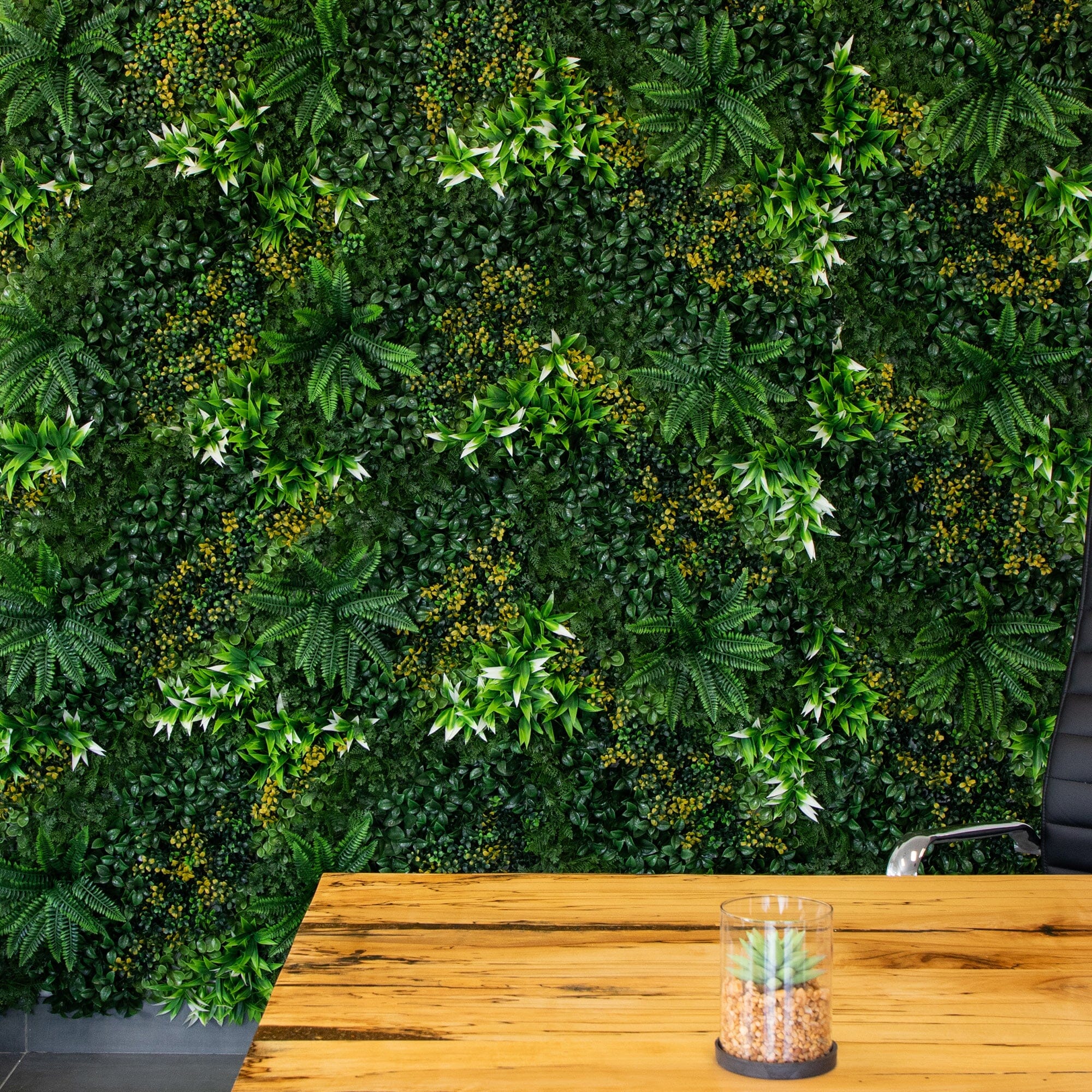 40” x 40” UV Resistant Hawaiian Islands Artificial Living Wall Panel (Indoor/Outdoor) - Image 4