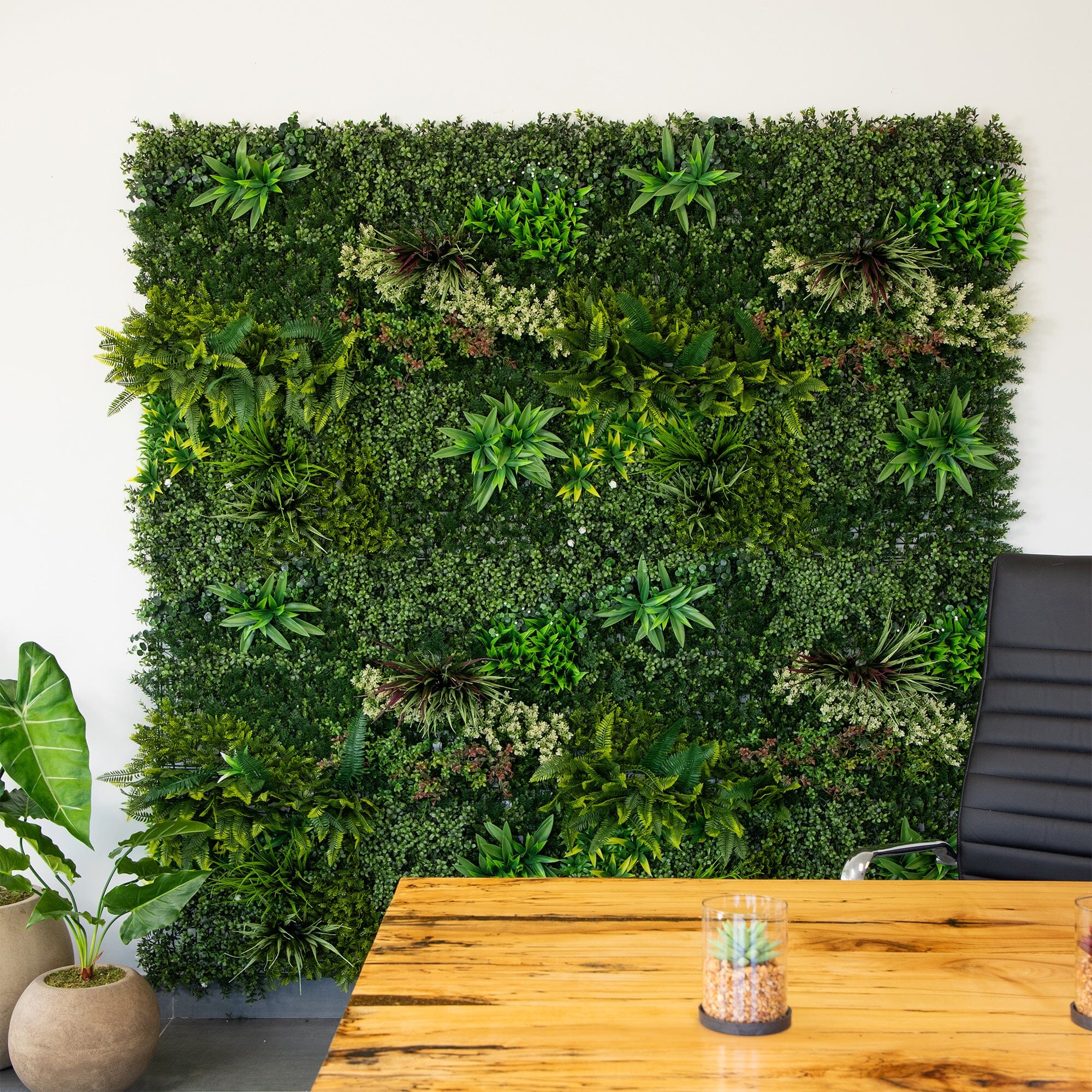 40” x 40” UV Resistant Madagascar Forest Artificial Living Wall Panel (Indoor/Outdoor) - Image 6