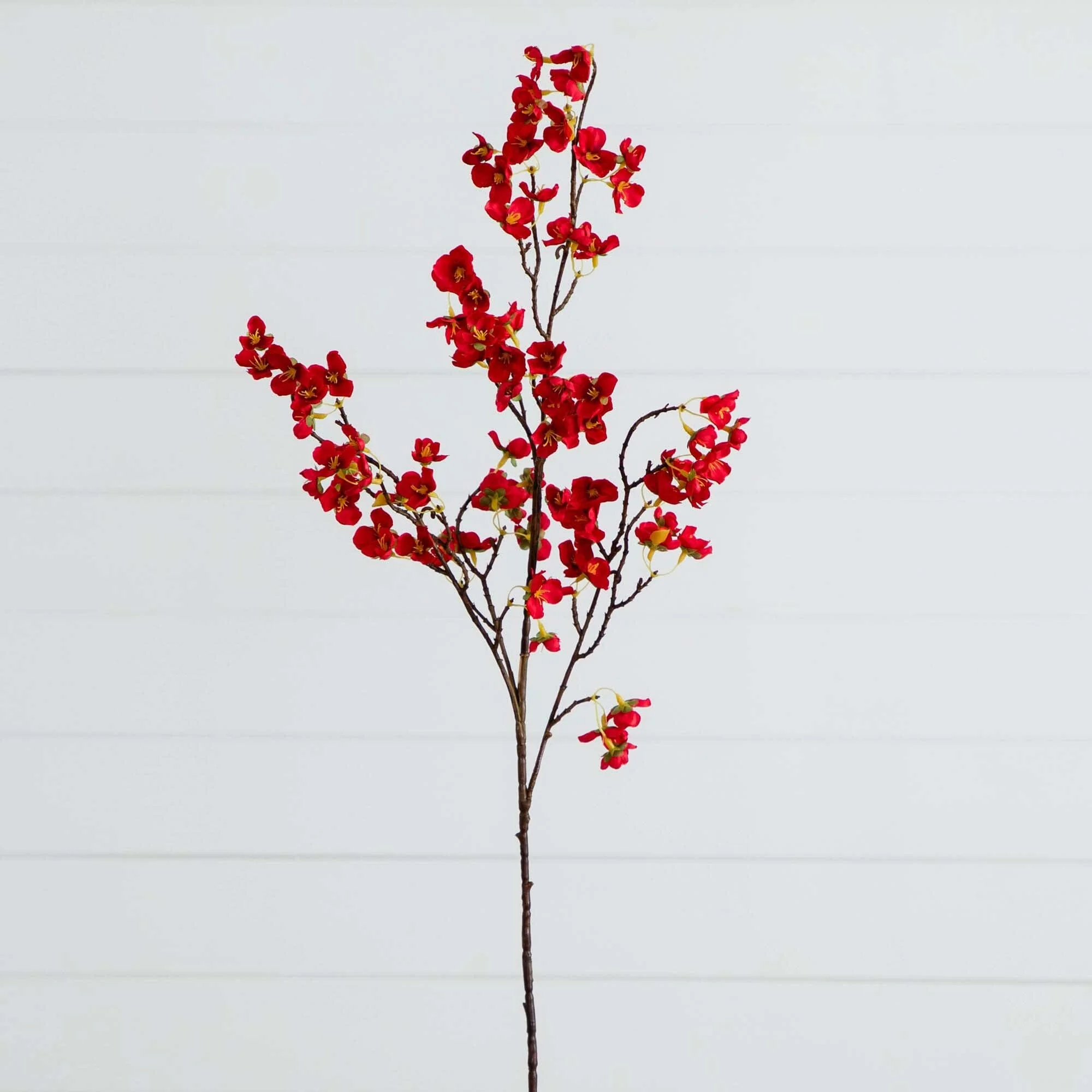 41" Artificial Cherry Blossom Flower Stems - Set of 3 - Image 7