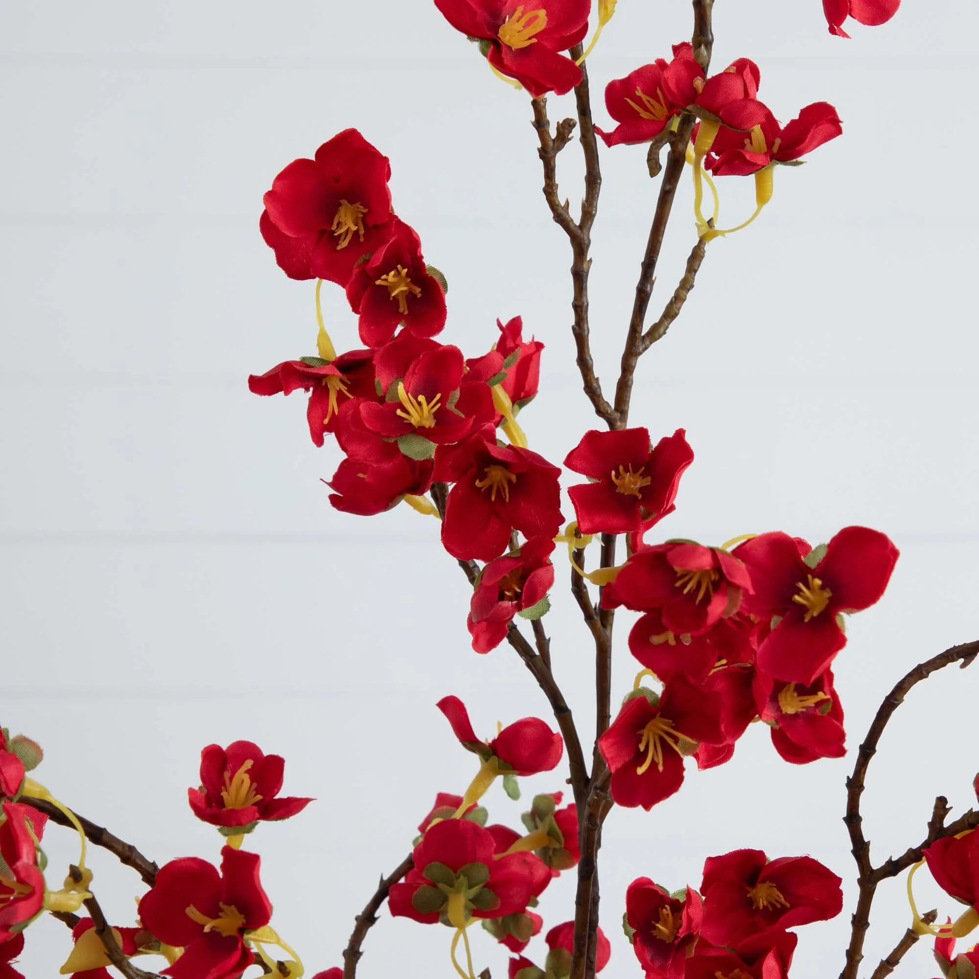41" Artificial Cherry Blossom Flower Stems - Set of 3 - Image 8