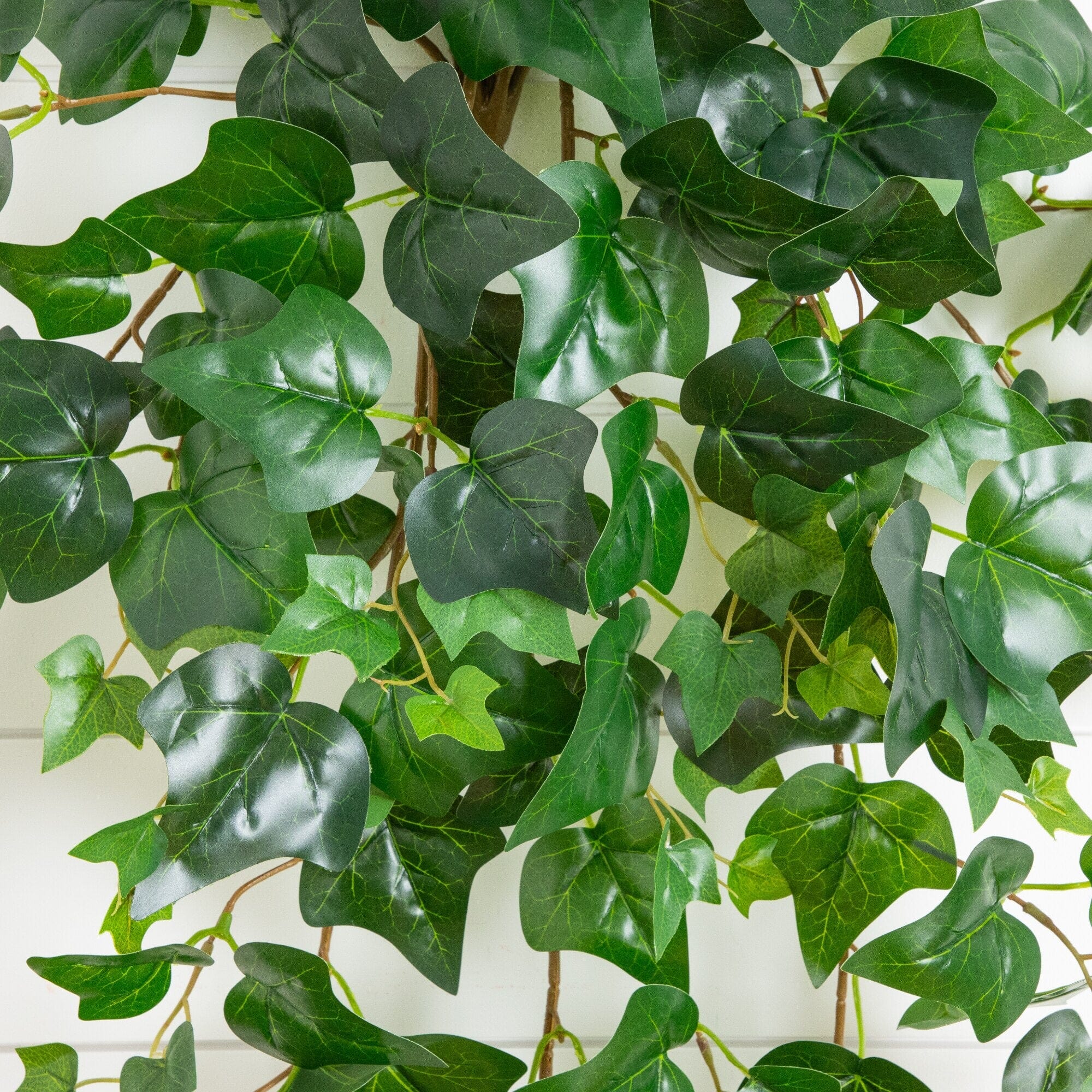 41" UV Resistant Artificial Puff Ivy Hanging Plant (Indoor/Outdoor) - Set of 3 - Image 4