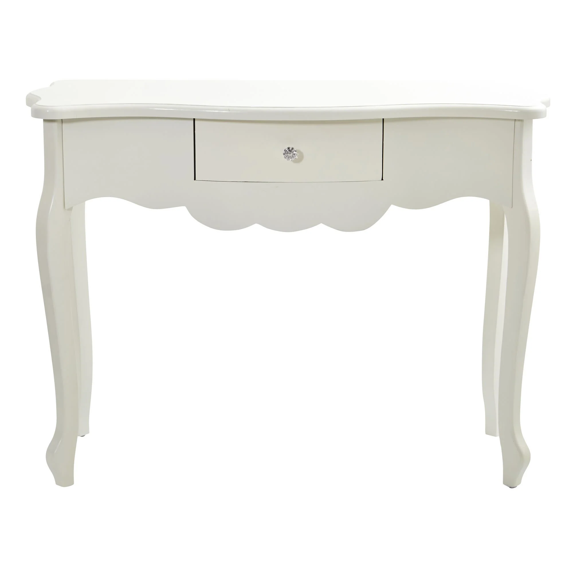 45.5’’ Vintage White Desk with Drawer