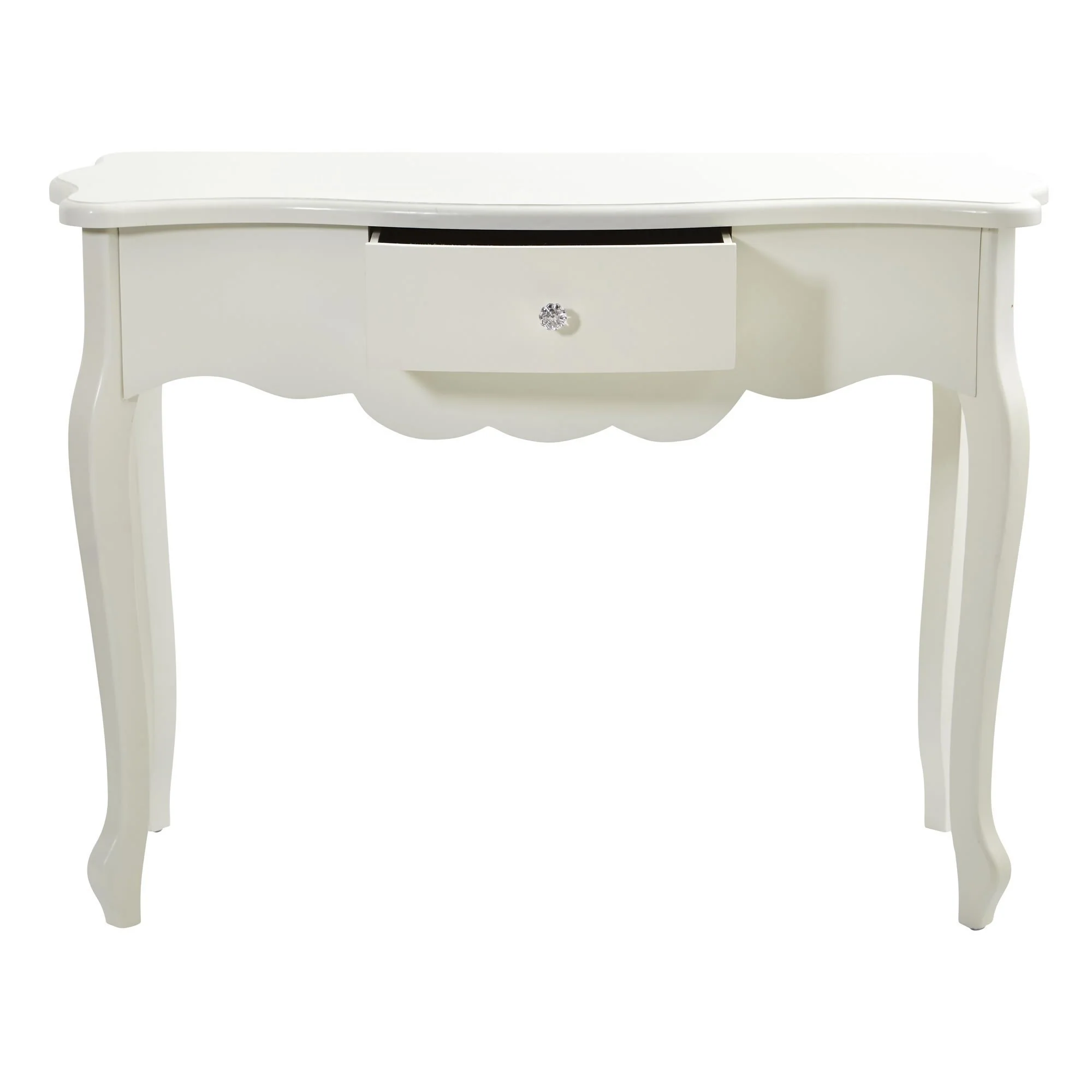 45.5’’ Vintage White Desk with Drawer - Image 2