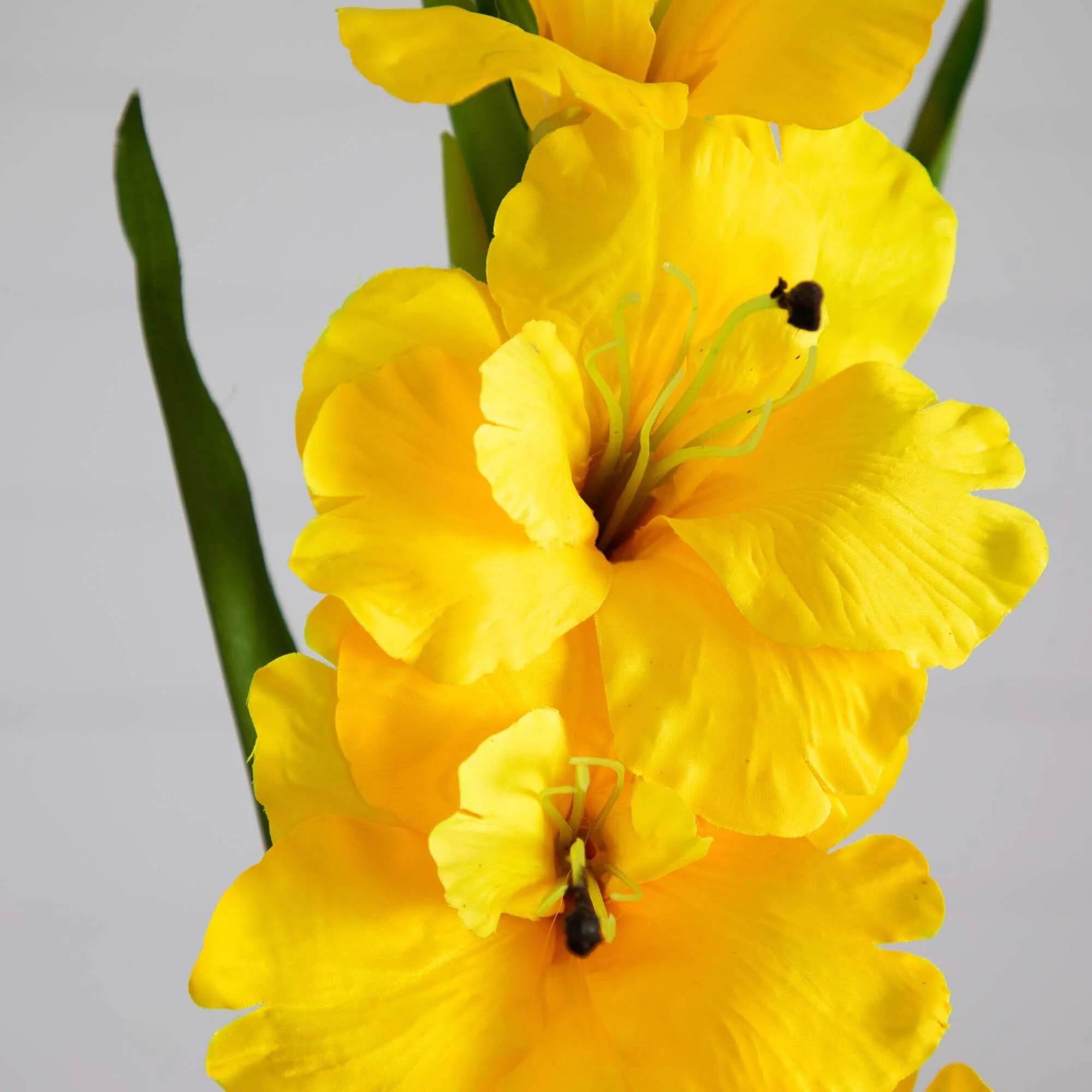 45" Artificial Gladiolus Flower Stems - Set of 3 - Image 17