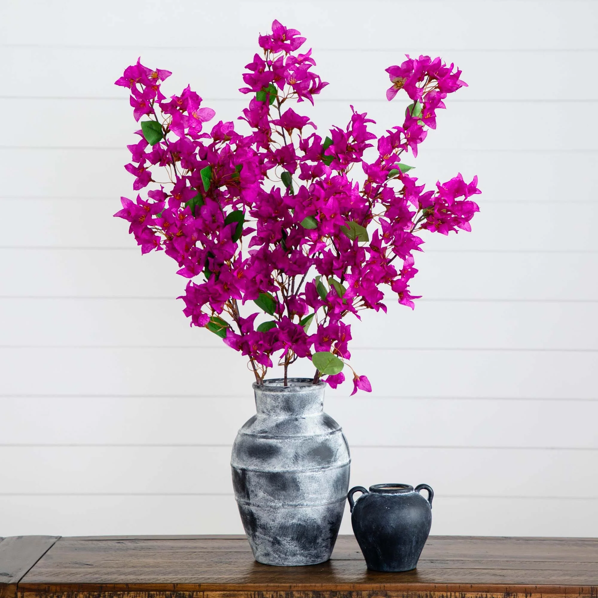 47" Artificial Bougainvillea Stems - Set of 3 - Image 4