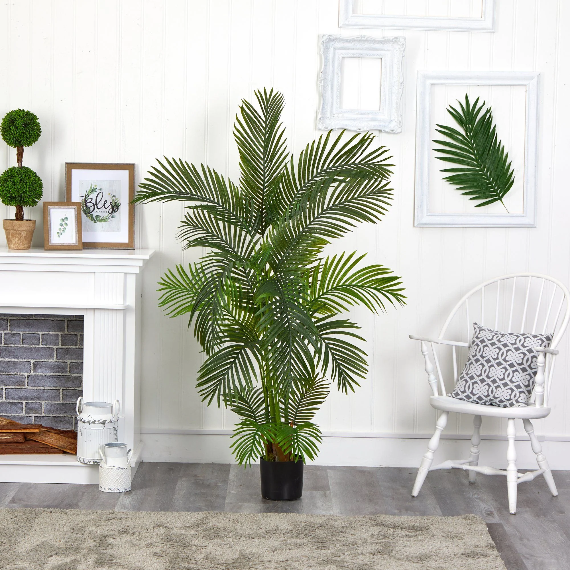 5.5' Areca Palm Artificial Tree - Image 4
