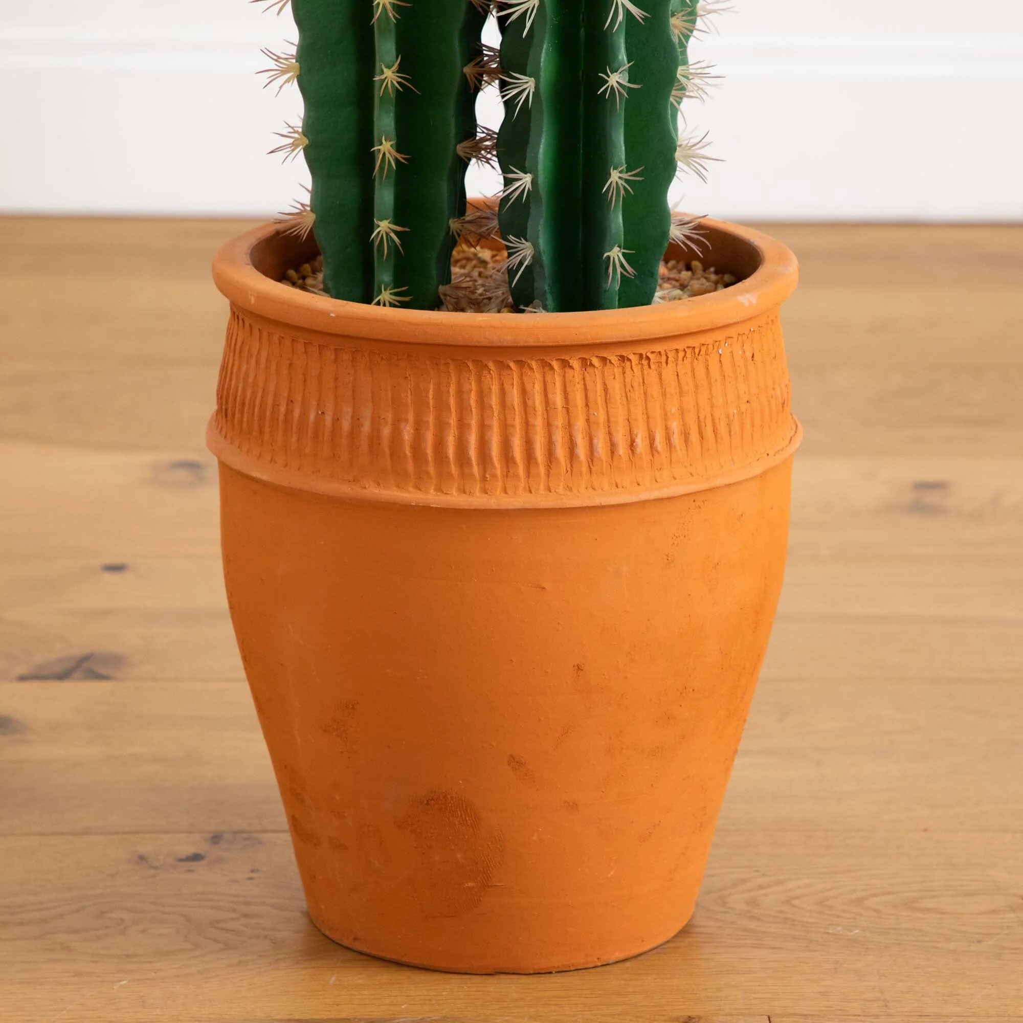 5’ Artificial Cactus in Terracotta Planter - Image 4