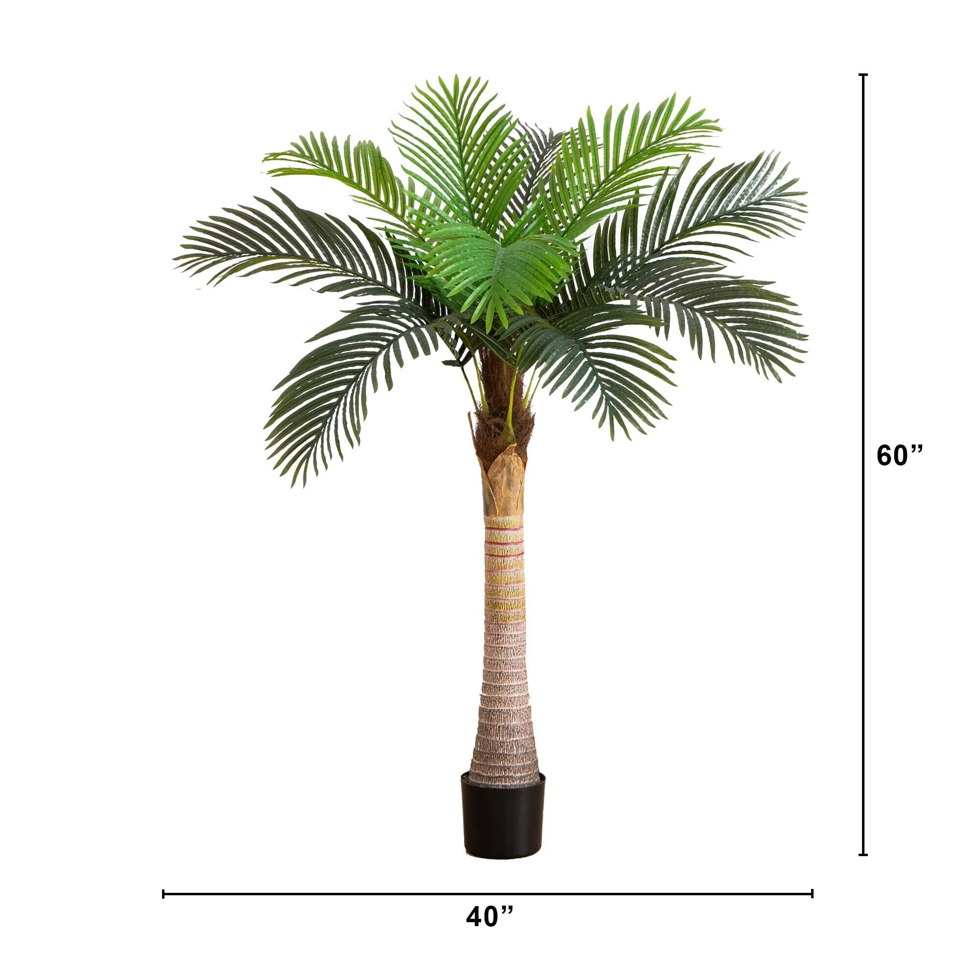 5’ Artificial Coconut Palm Tree - Image 7