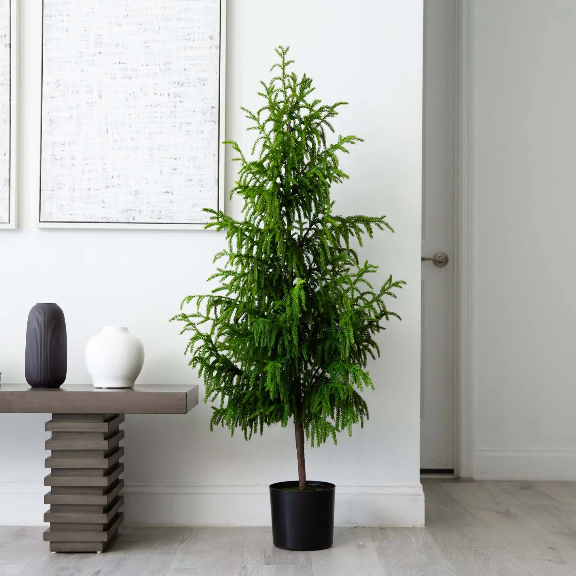 5' Artificial Norfolk Pine Tree - Image 3