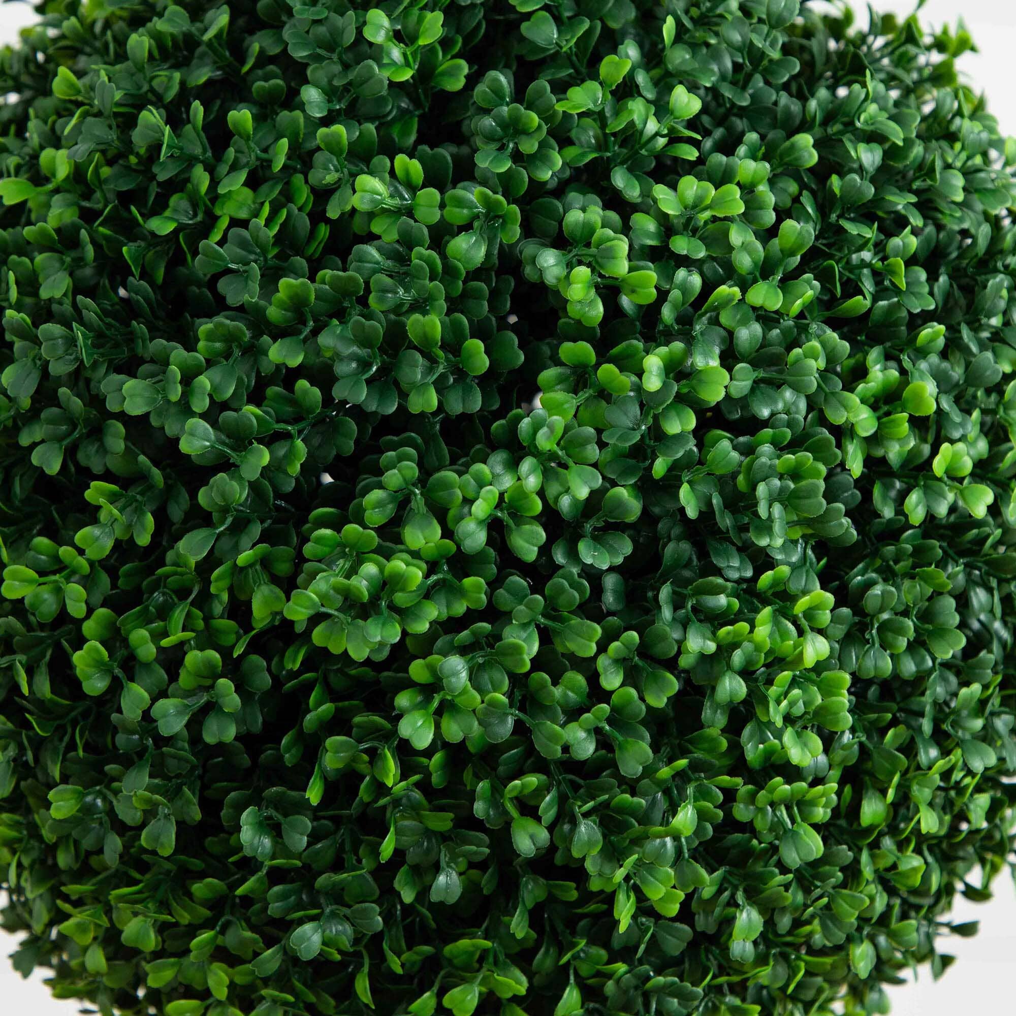 5’ Artificial Triple Ball Boxwood Topiary Tree (Indoor/Outdoor) - Image 2