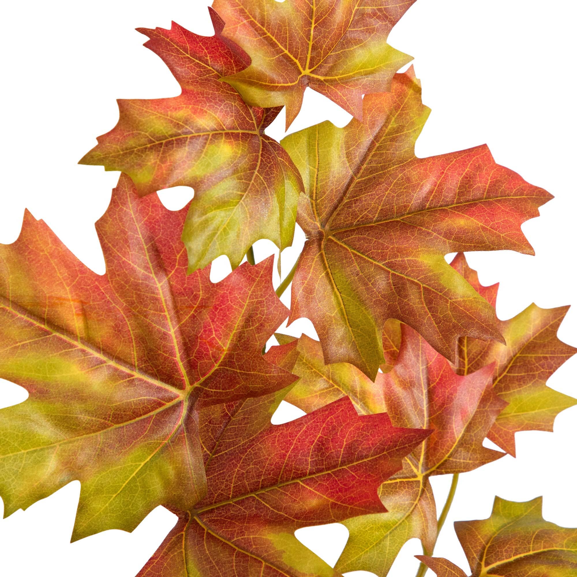 5’ Autumn Deluxe Maple Artificial Fall Tree - Image 2