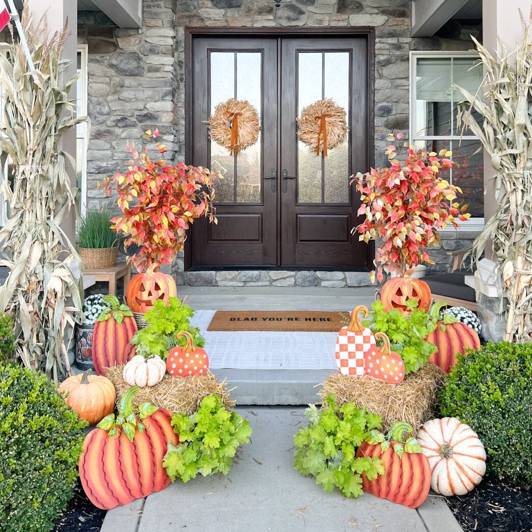 5’ Autumn Ficus Artificial Fall Tree - Image 2