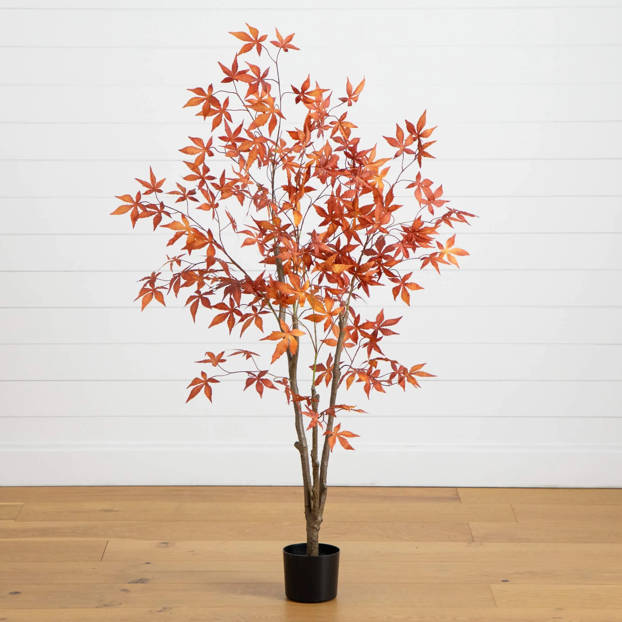 5' Autumn Japanese Maple Artificial Fall Tree - Image 3