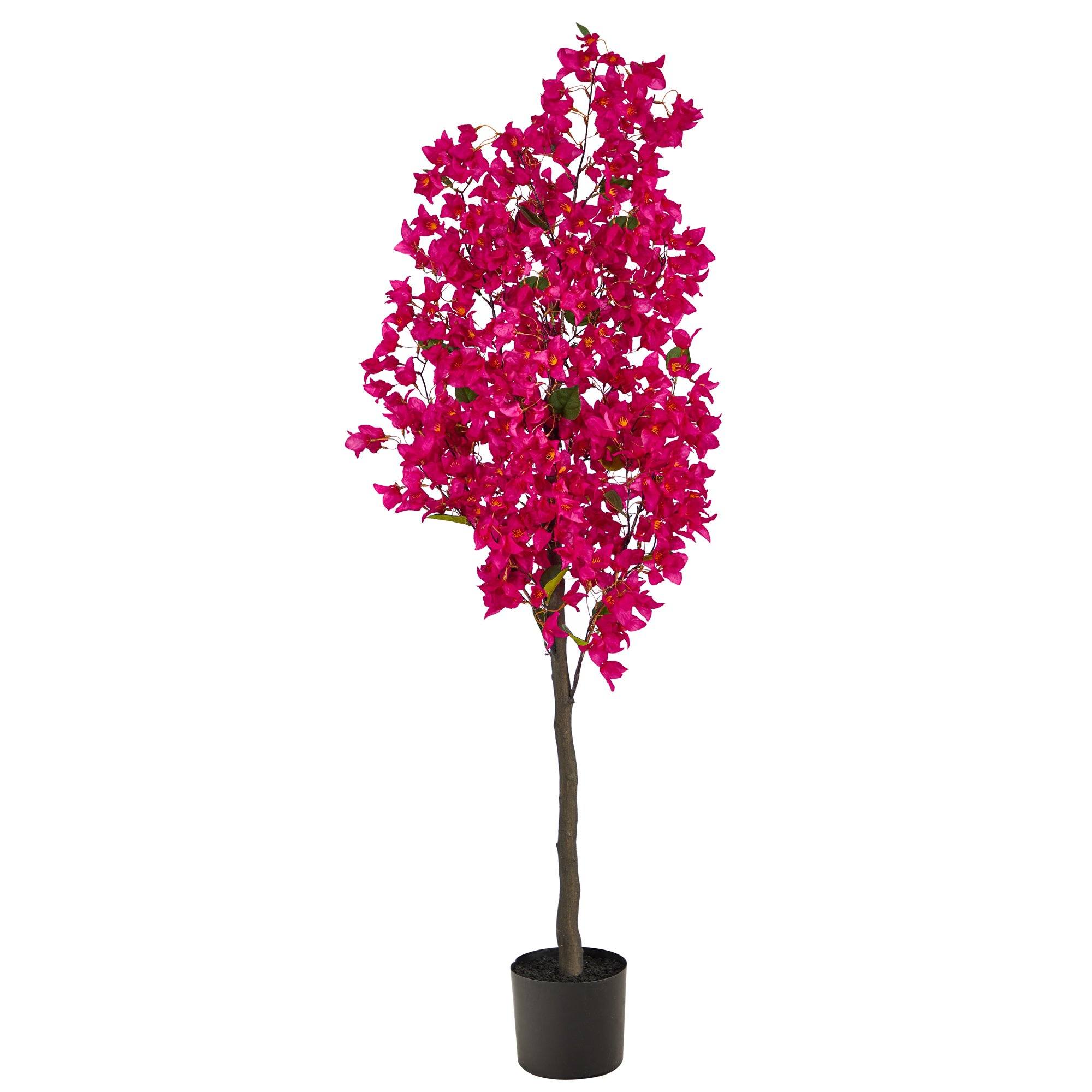 5’ Bougainvillea Artificial Tree - Image 6