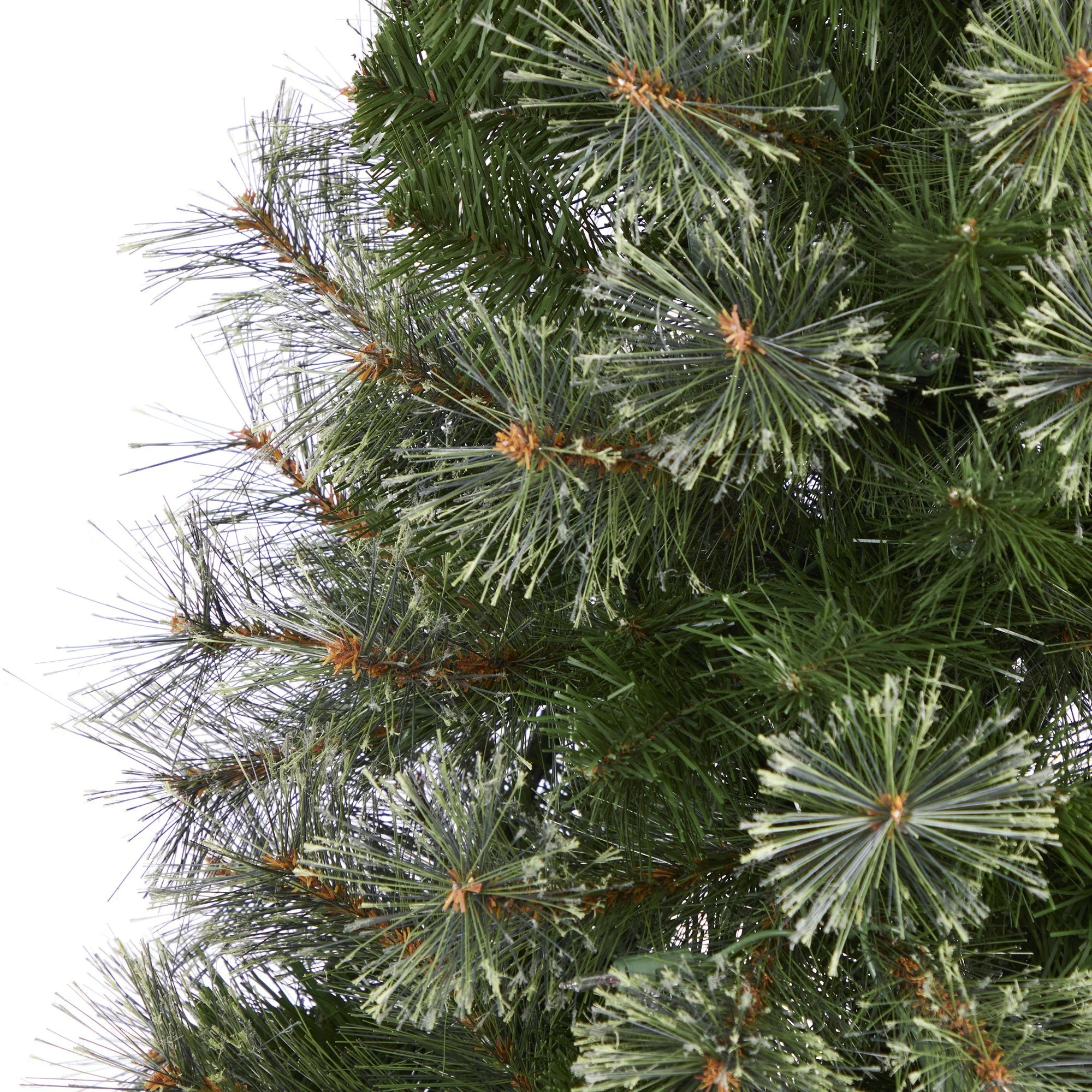 5' Cashmere Slim Artificial Christmas Tree with 250 Warm White Lights and 408 Bendable Branches - Image 4