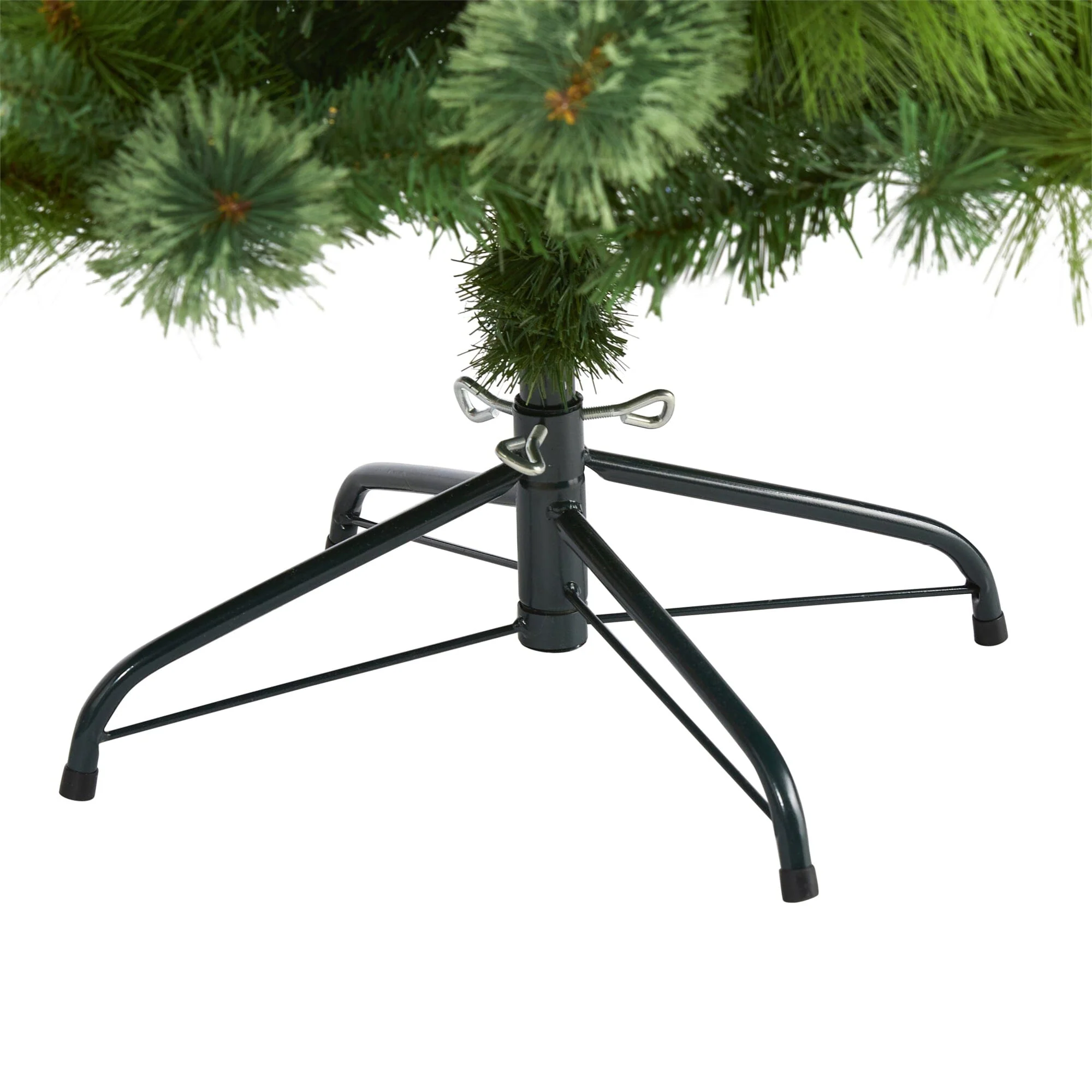 5’ Montana Mixed Pine Artificial Christmas Tree with Pine Cones, Berries and 510 Bendable Branches - Image 4