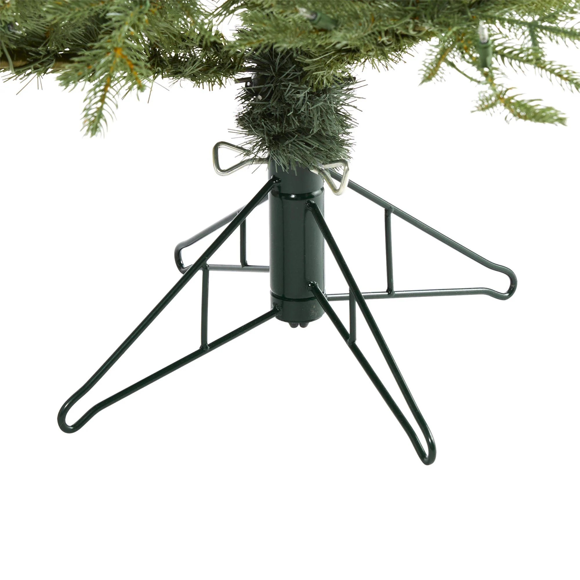5' New Hampshire Spruce Artificial Christmas Tree with 300 Warm White Lights and 618 Bendable Branches - Image 5