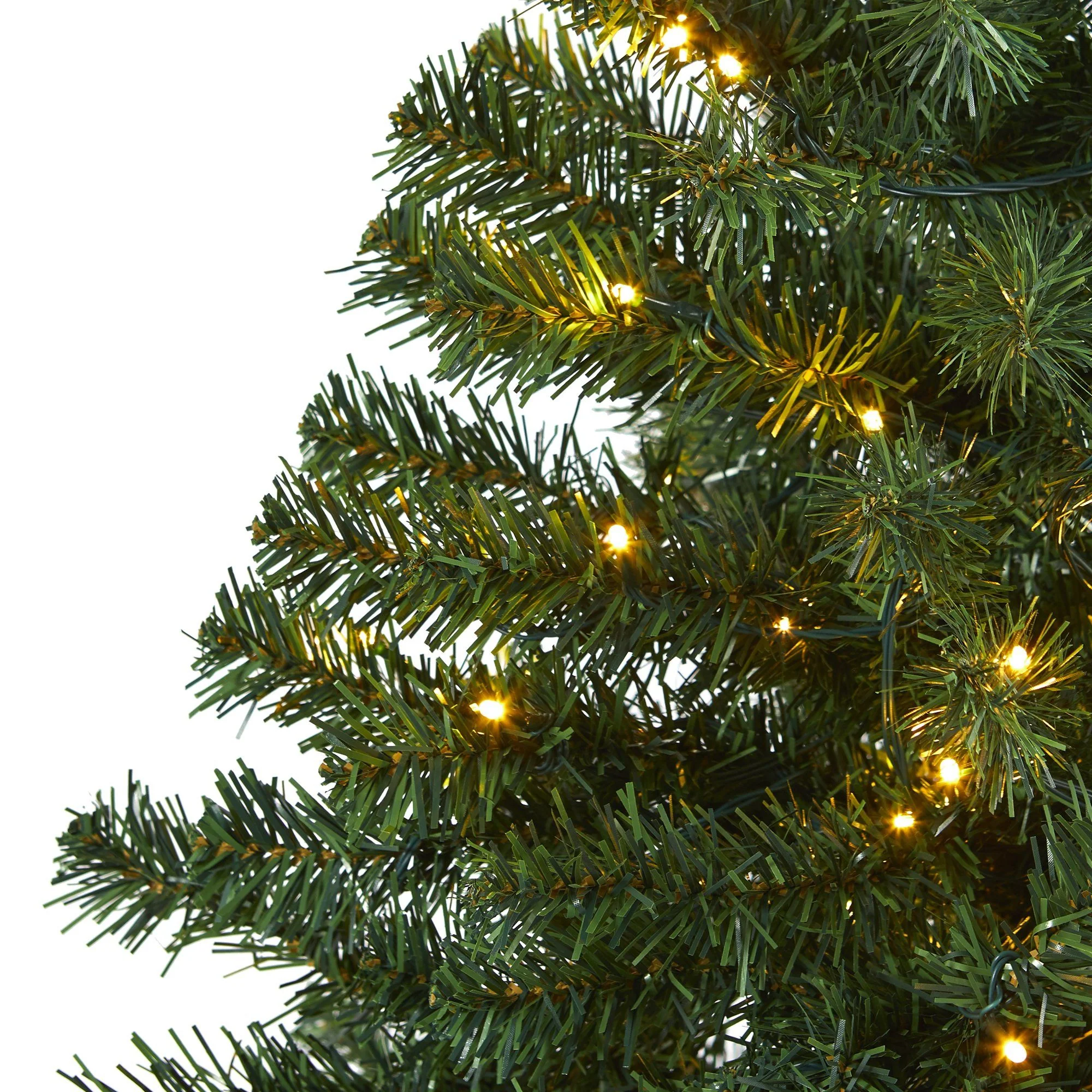 5' Northern Tip Pine Artificial Christmas Tree with 150 Clear LED Lights - Image 3