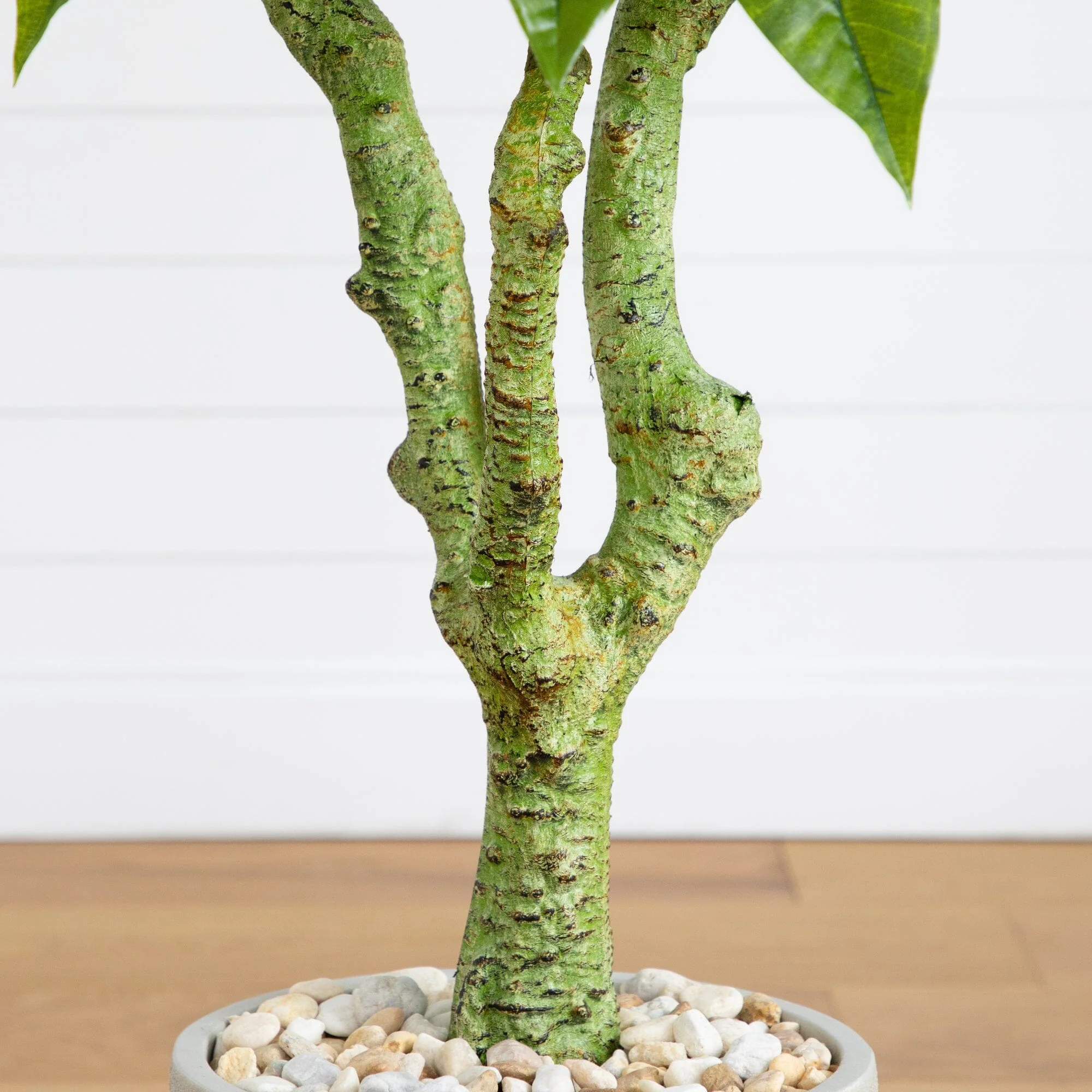 5’ Plumeria Artificial Tree in Decorative Planter (Indoor/Outdoor) - Image 3