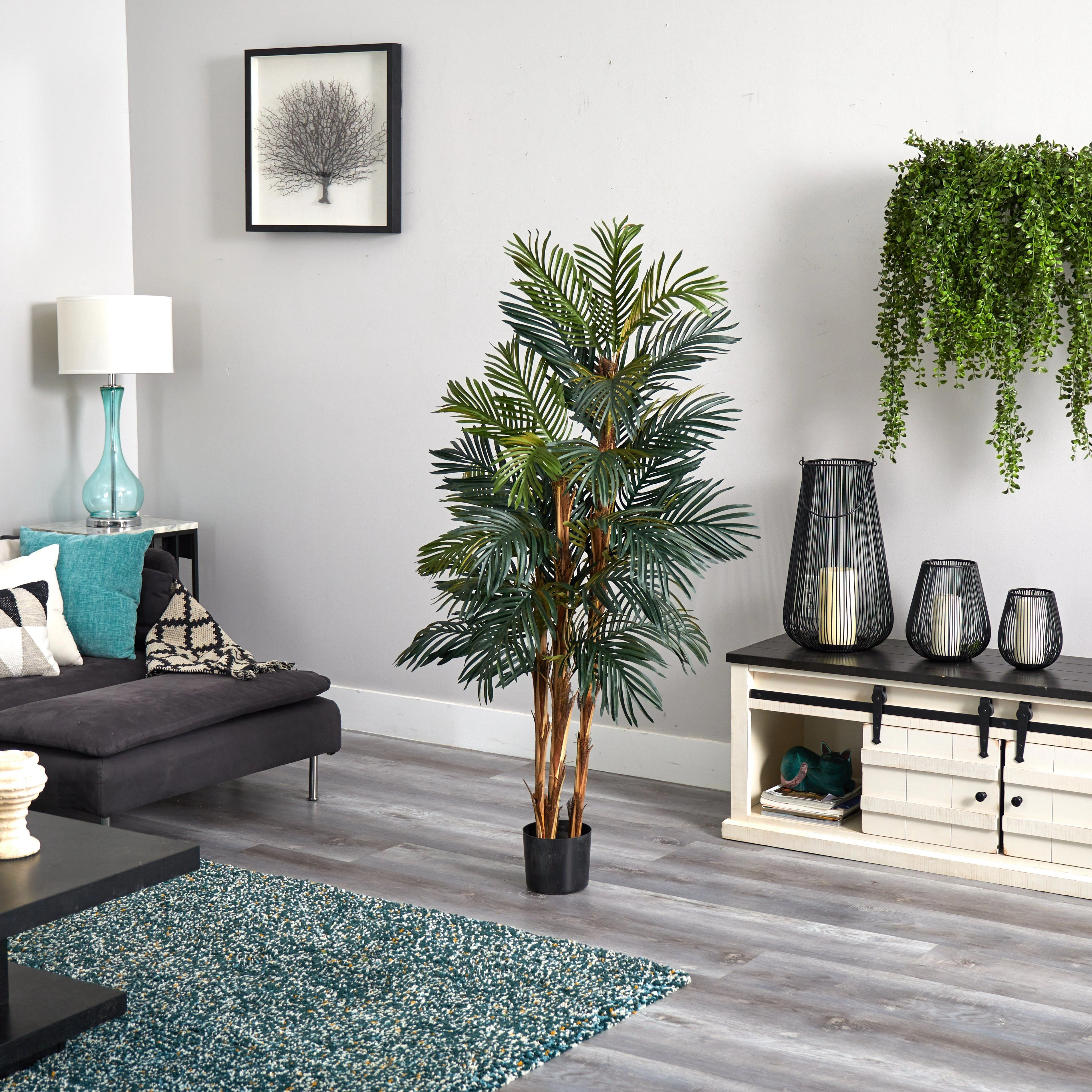 5' Robellini Palm Silk Tree - Image 3