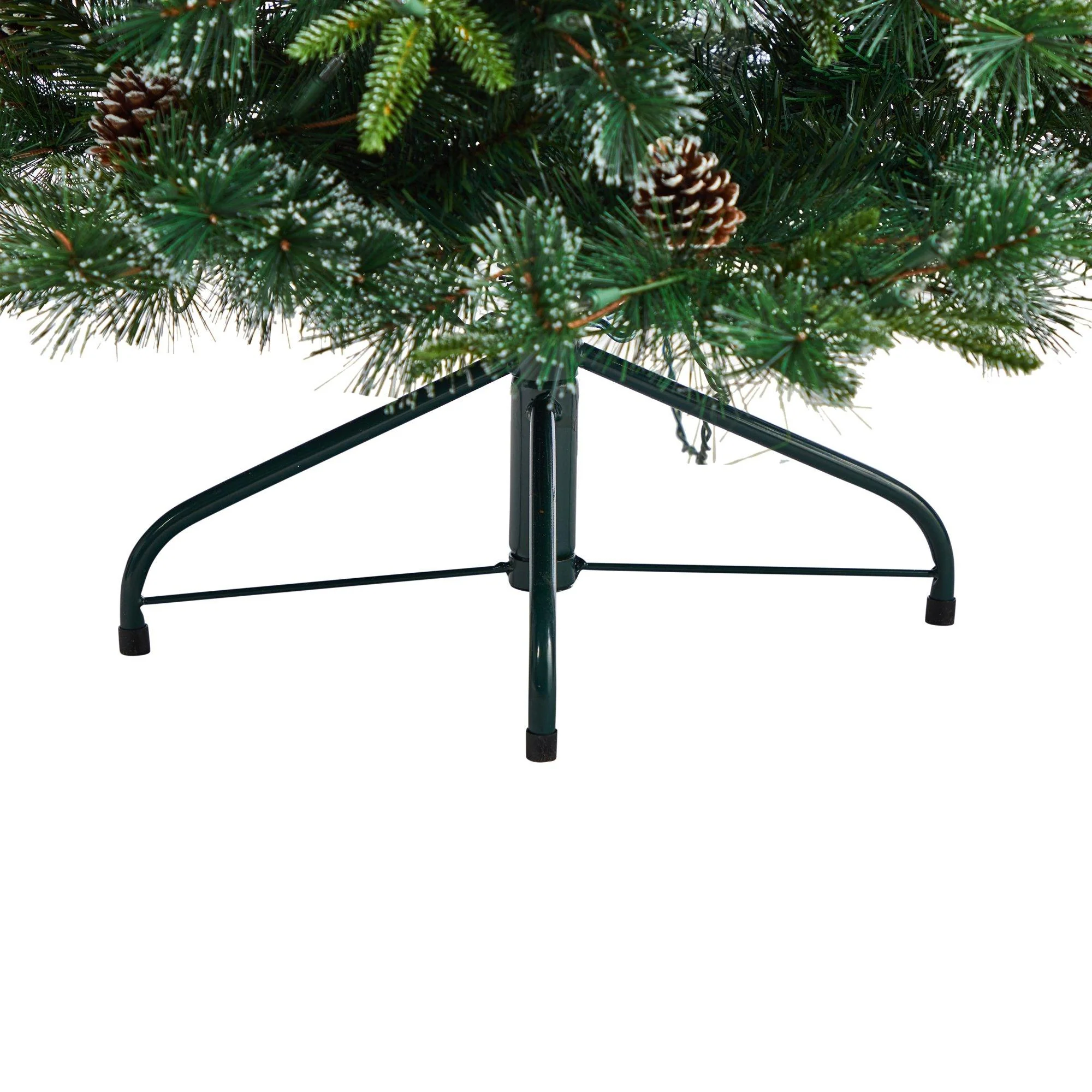 5’ Snowed Tipped Clermont Pine Artificial Christmas Tree - Image 6