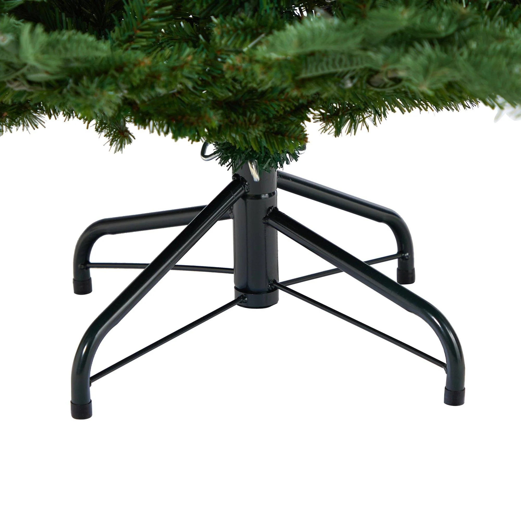 5’ South Carolina Spruce Artificial Christmas Tree with 300 White Warm Lights and 1370 Branches - Image 7