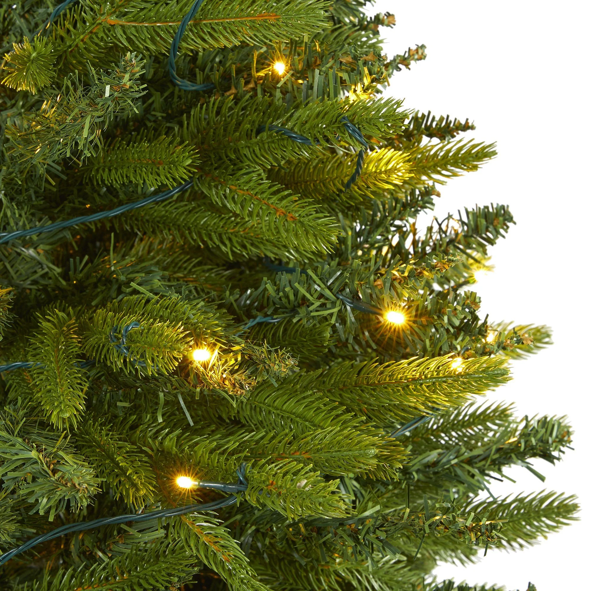 5' Sun Valley Fir Artificial Christmas Tree with 200 Clear LED Lights - Image 3