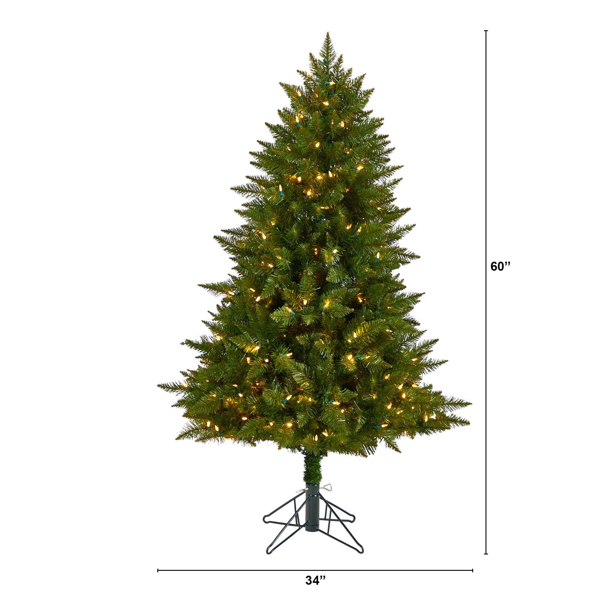 5’ Vermont Spruce Artificial Christmas Tree - Image 2