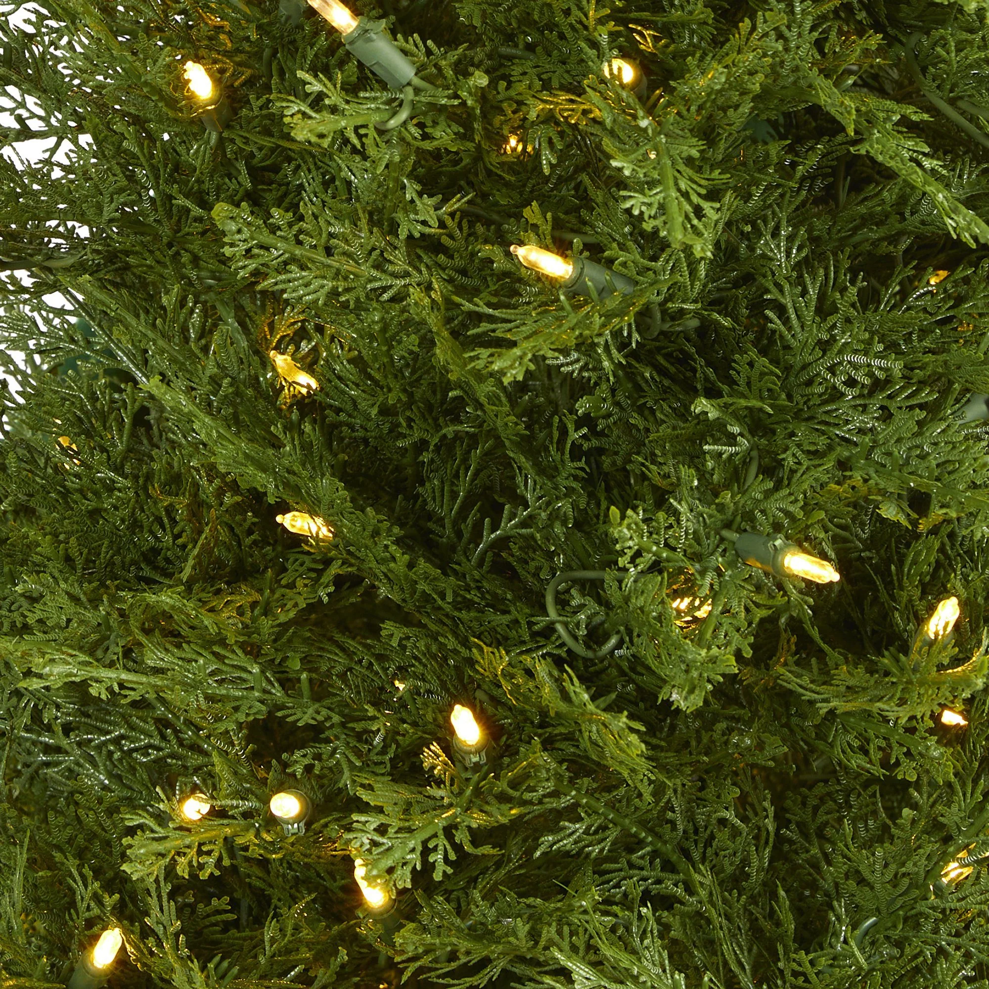 5’ Wisconsin Fir Artificial Christmas Tree with 250 Warm White LED Lights and 578 Bendable Branches - Image 3