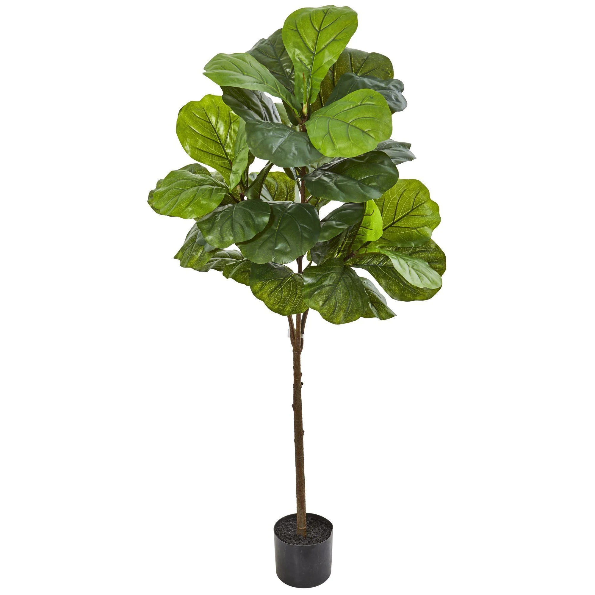 54” Fiddle Leaf Artificial Tree (Real Touch) - Image 4