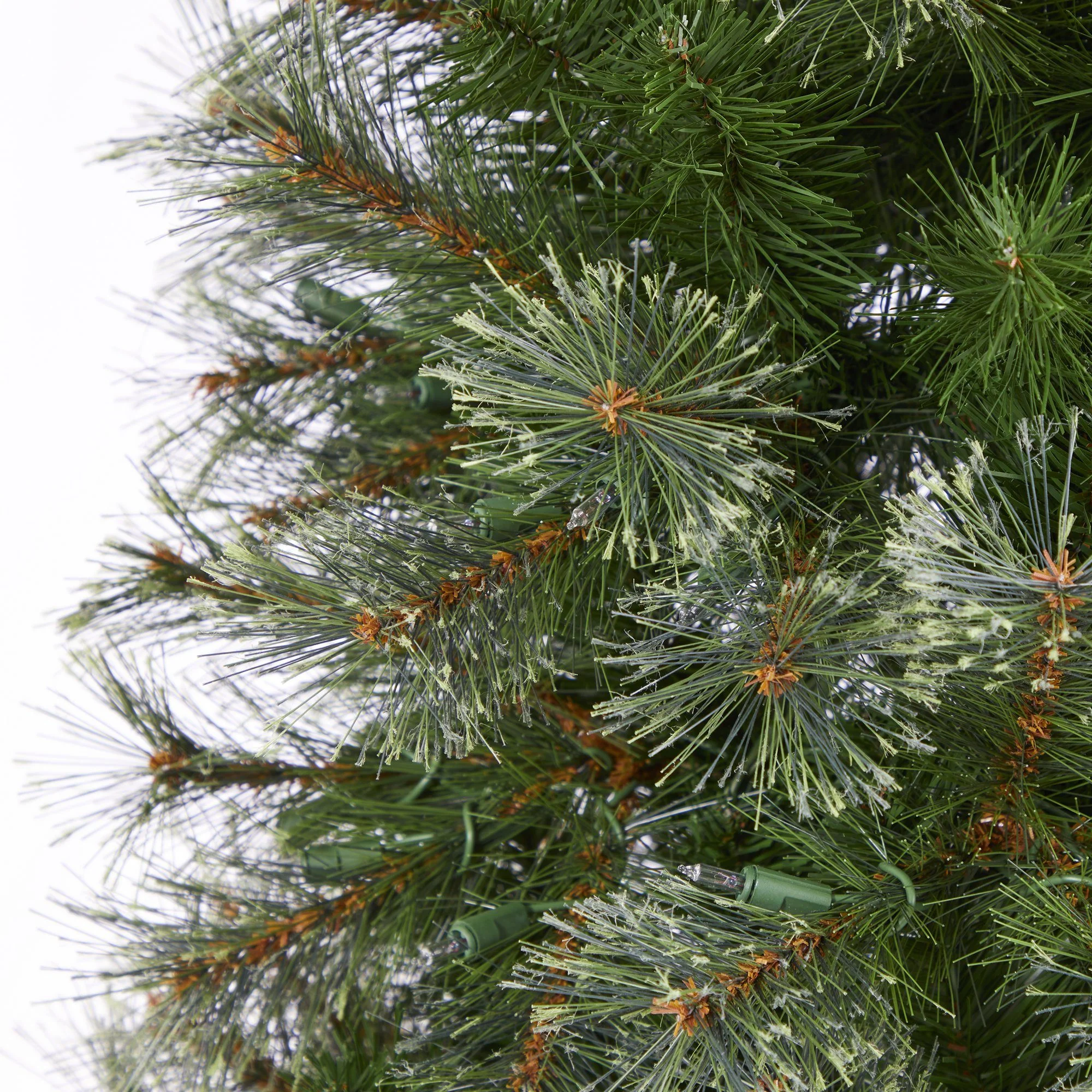 6.5' Cashmere Slim Artificial Christmas Tree with 350 Warm White Lights and 660 Bendable Branches - Image 5